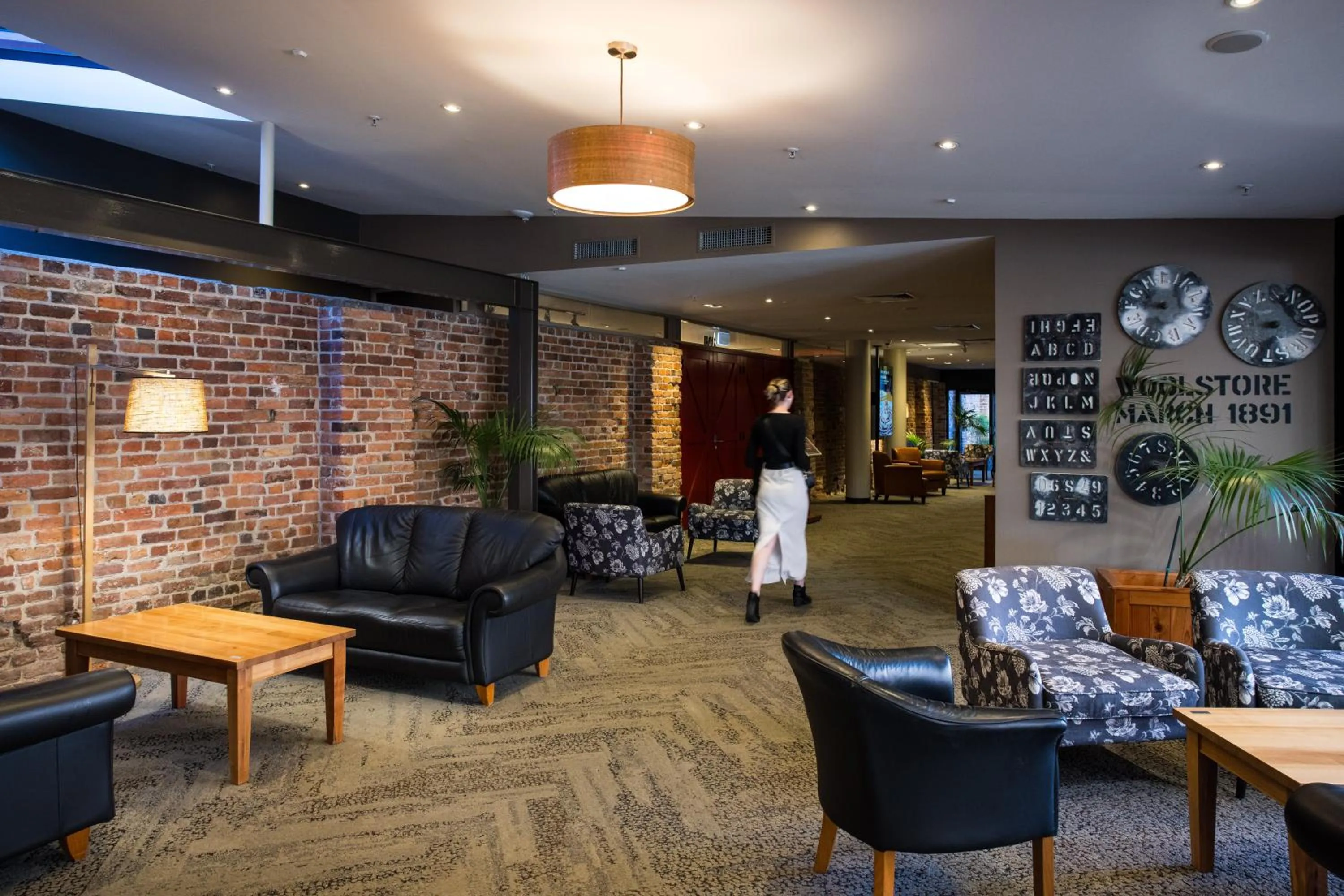 Lobby or reception in The Old Woolstore Apartment Hotel
