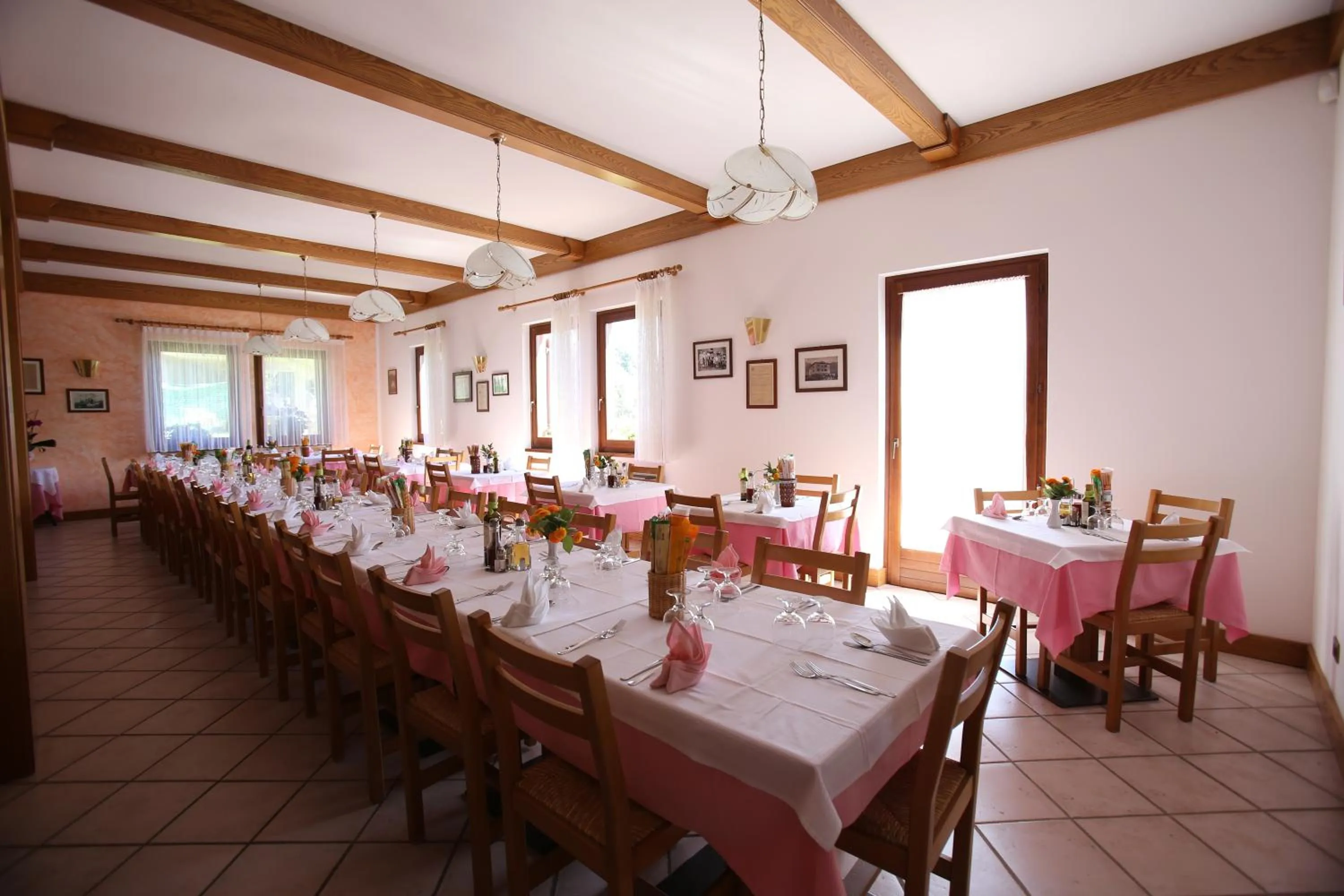 Italian breakfast in Albergo Alpino da Tullio