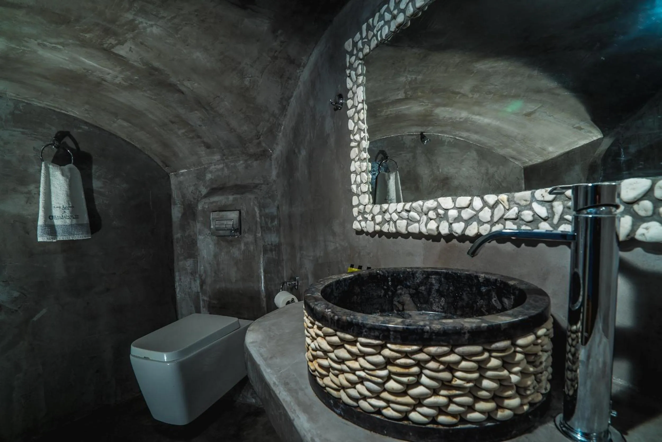 Bathroom in Kaleidoscope Cave Houses