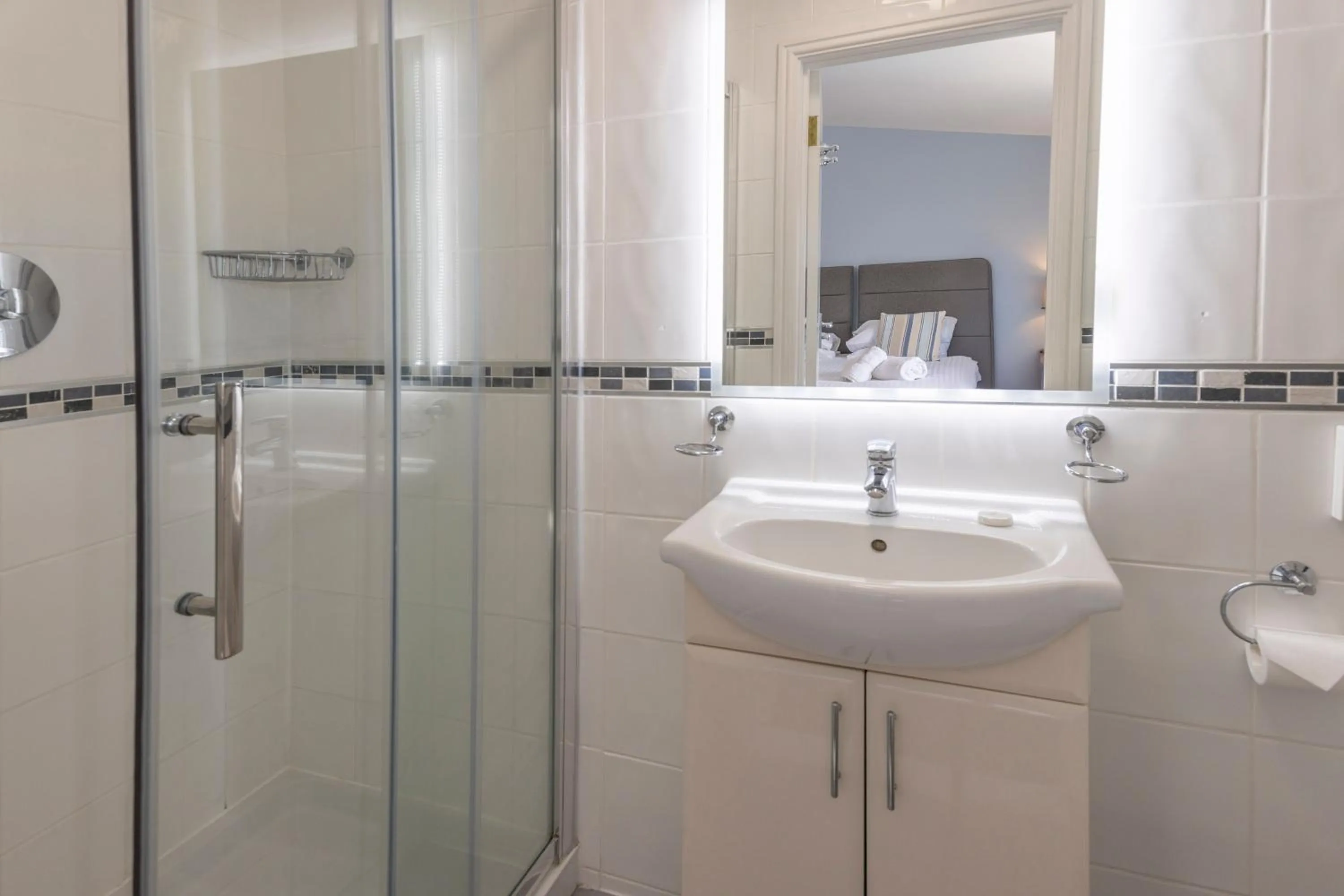 Shower in Sure Hotel Collection by Best Western Porth Veor Manor Hotel