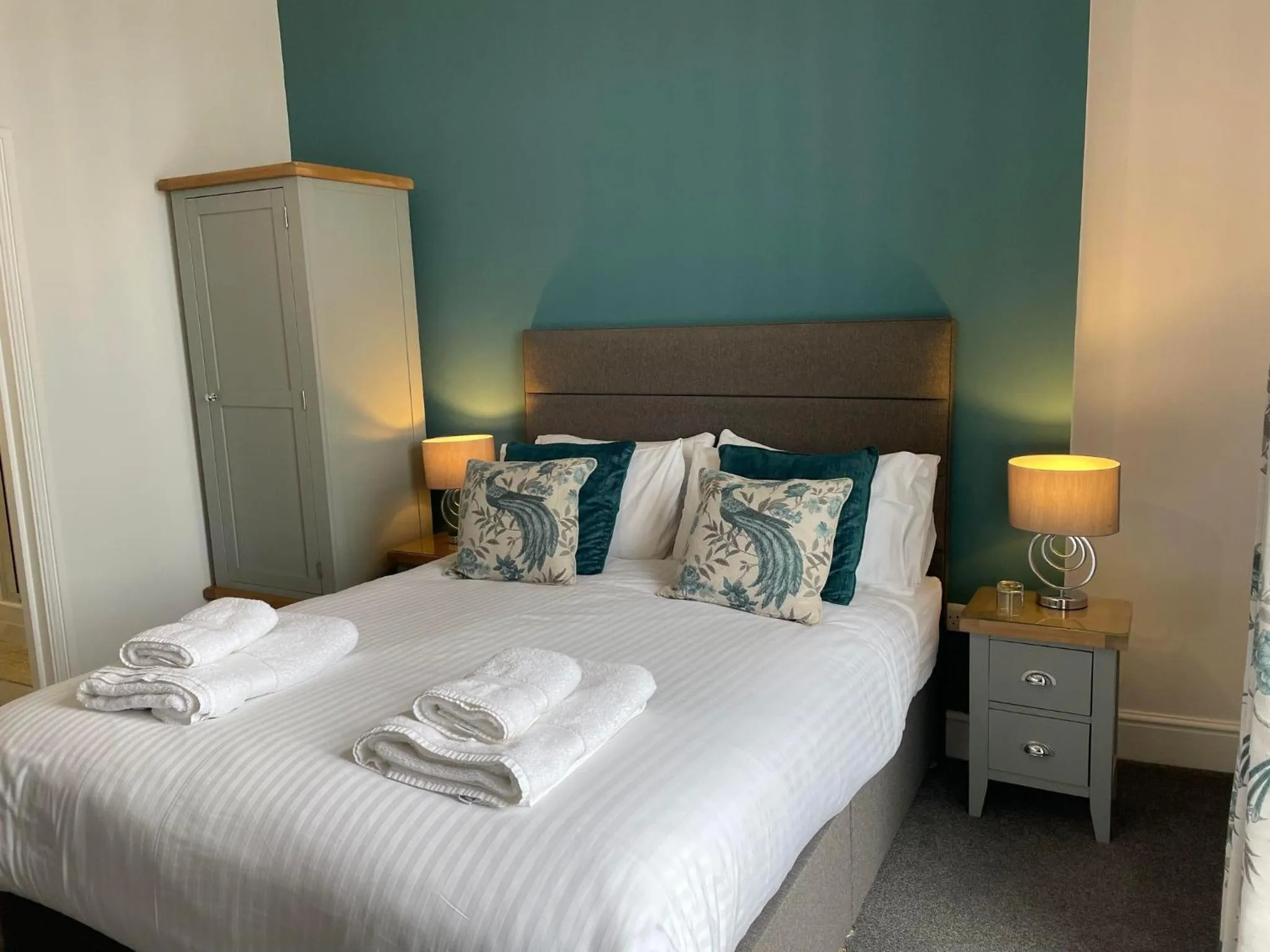 Bed in Sure Hotel Collection by Best Western Porth Veor Manor Hotel