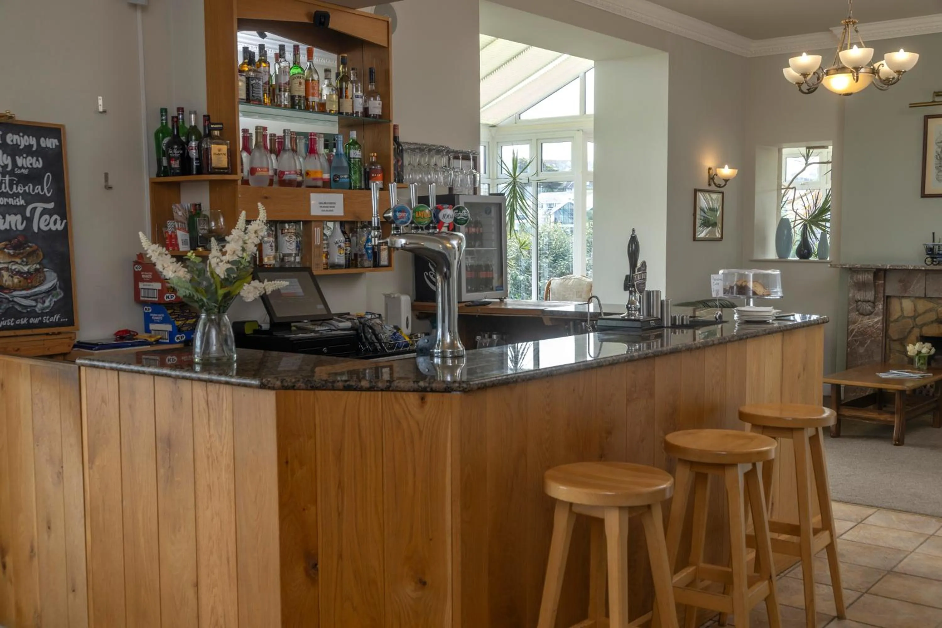 Lounge or bar in Sure Hotel Collection by Best Western Porth Veor Manor Hotel