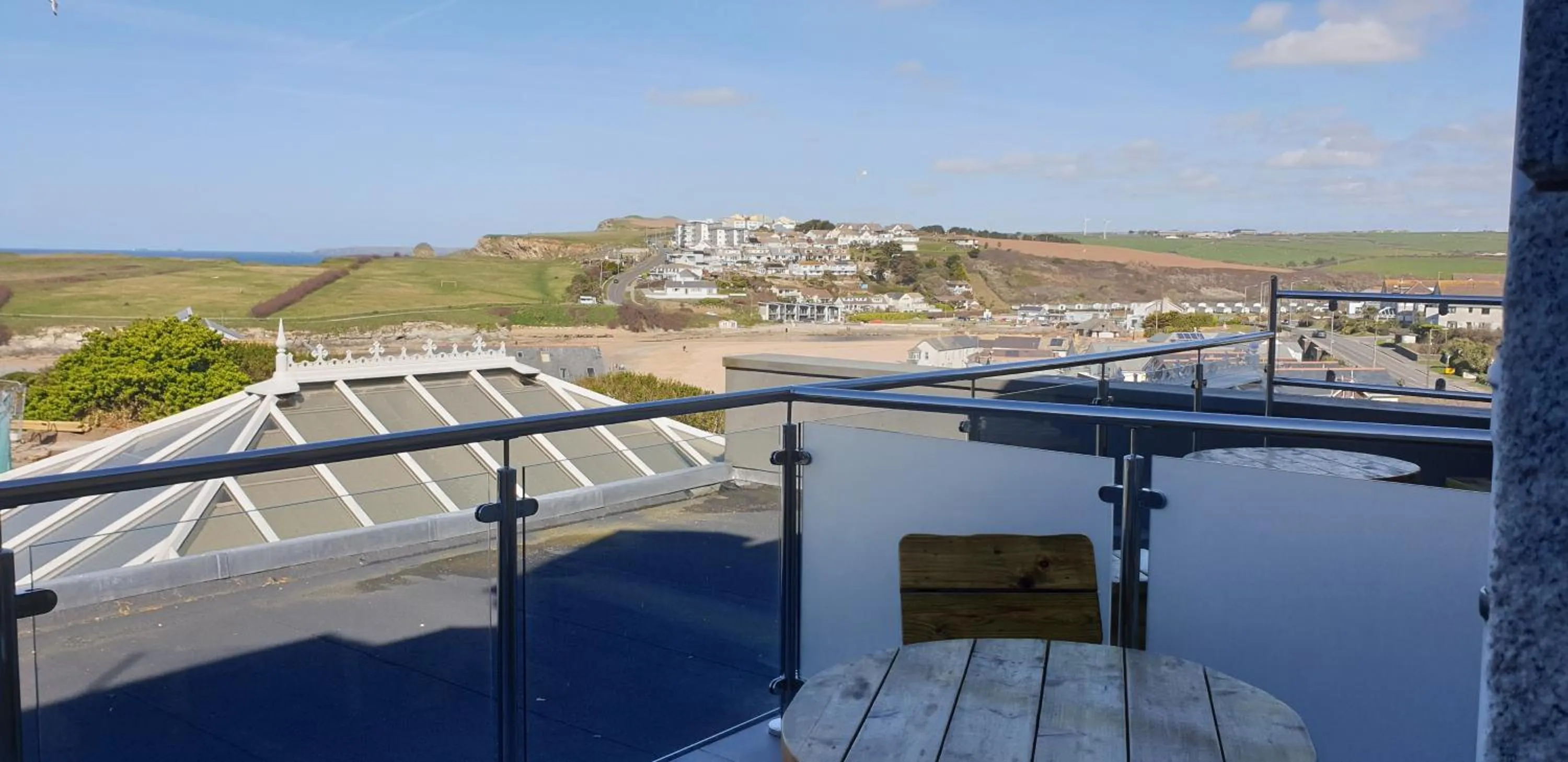 Balcony/Terrace in Sure Hotel Collection by Best Western Porth Veor Manor Hotel