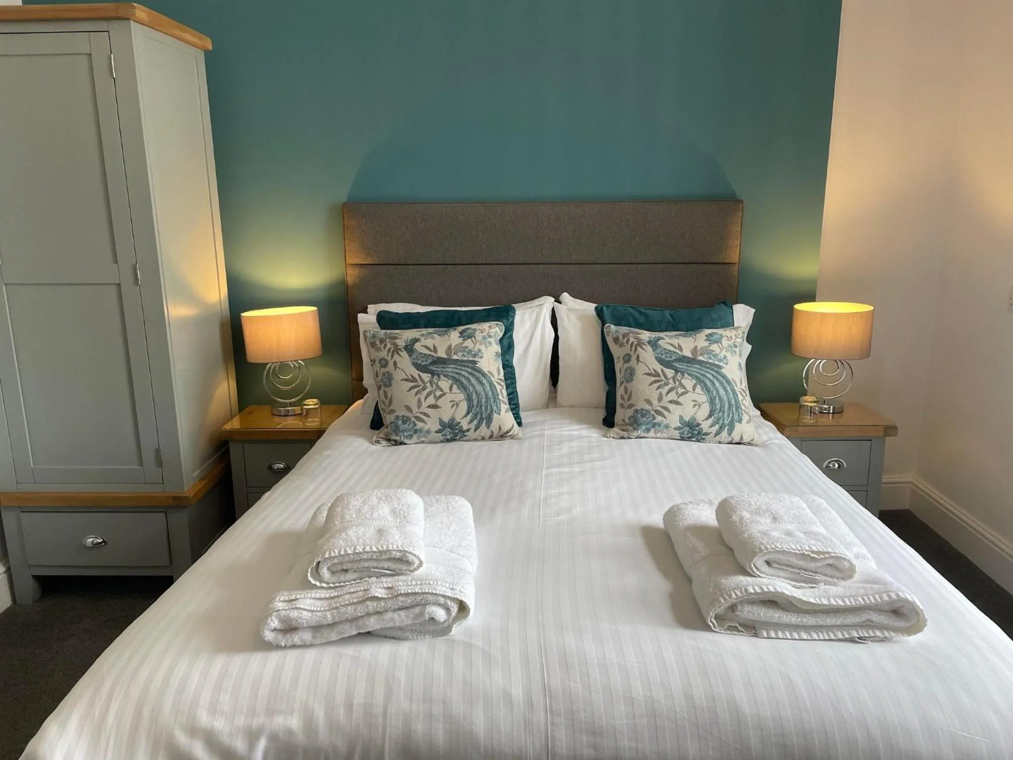 Bed in Sure Hotel Collection by Best Western Porth Veor Manor Hotel