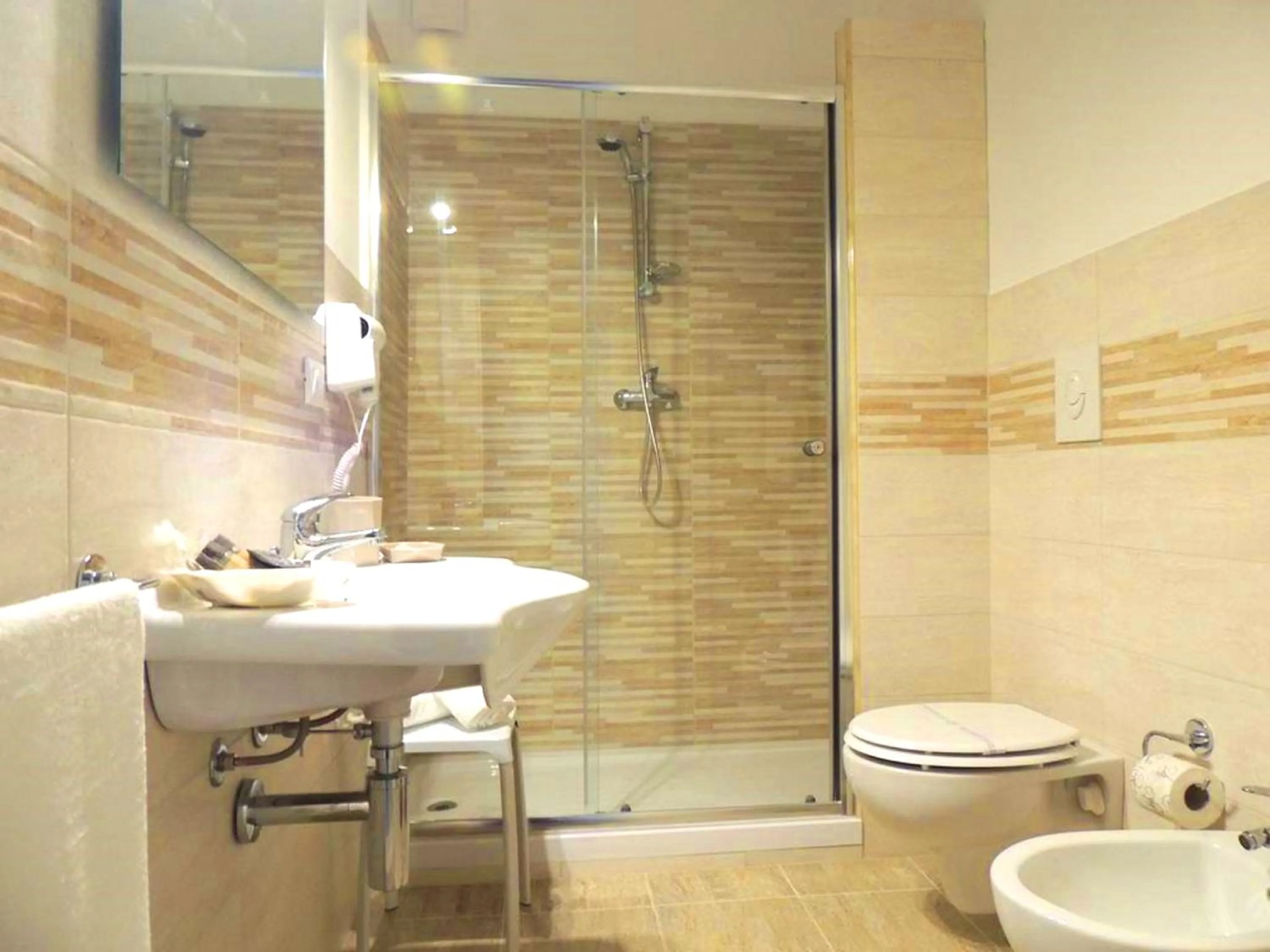 Bathroom in B&B Le Ninfe