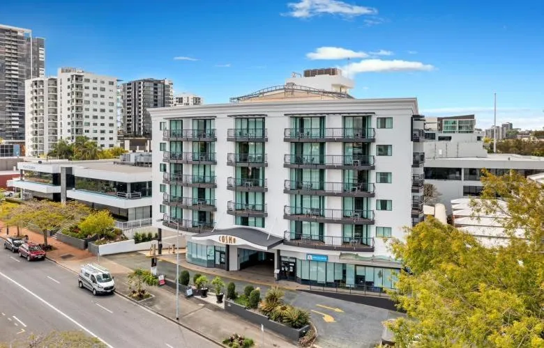 Property building in Cosmo Apartment Hotel