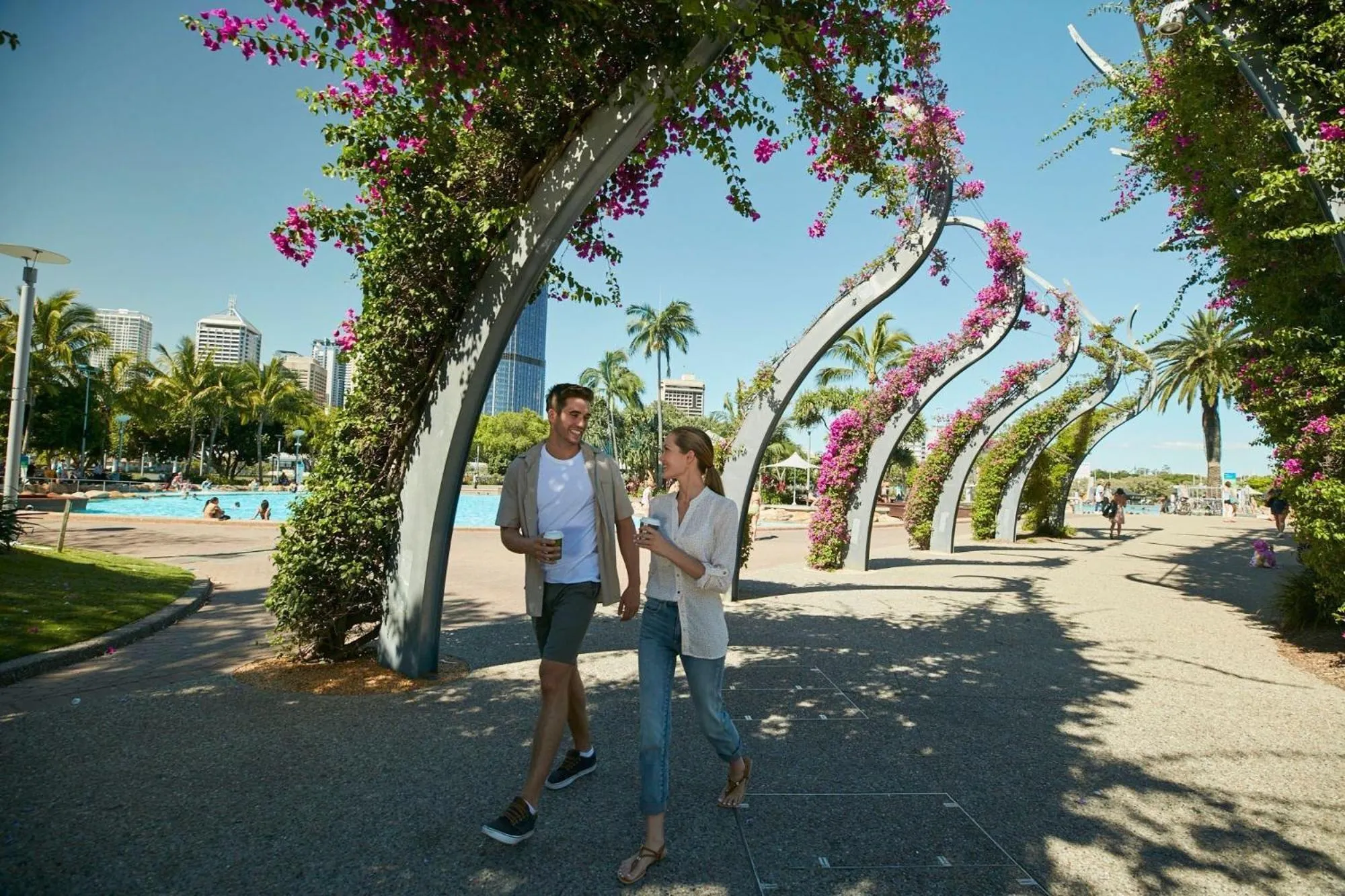 Area and facilities in Cosmo Apartment Hotel