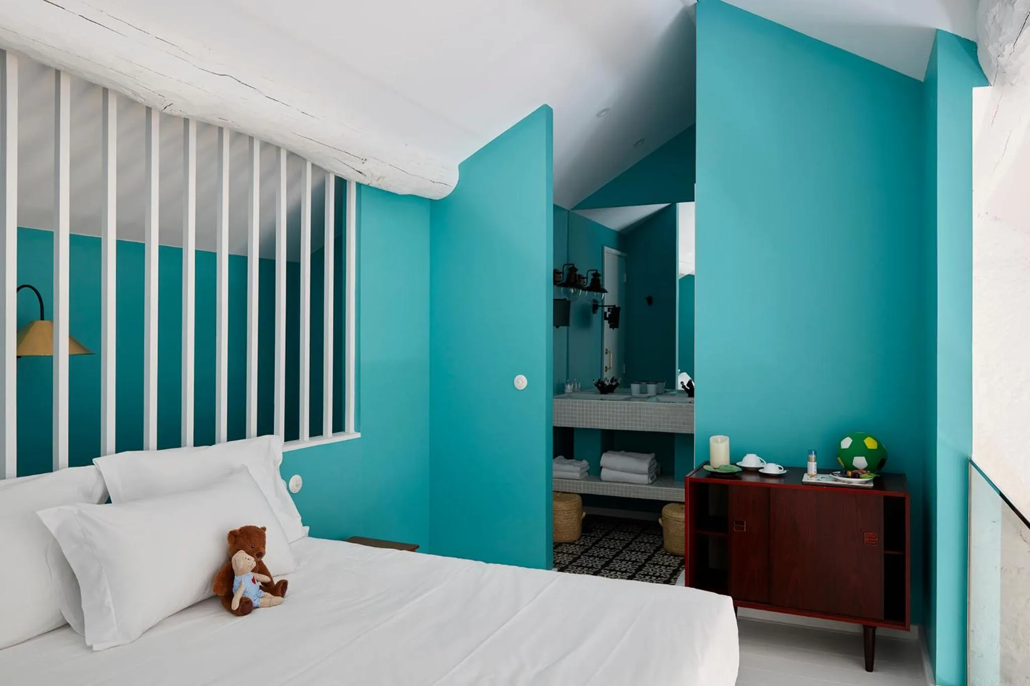 Bed in Cocorico Luxury House - Porto