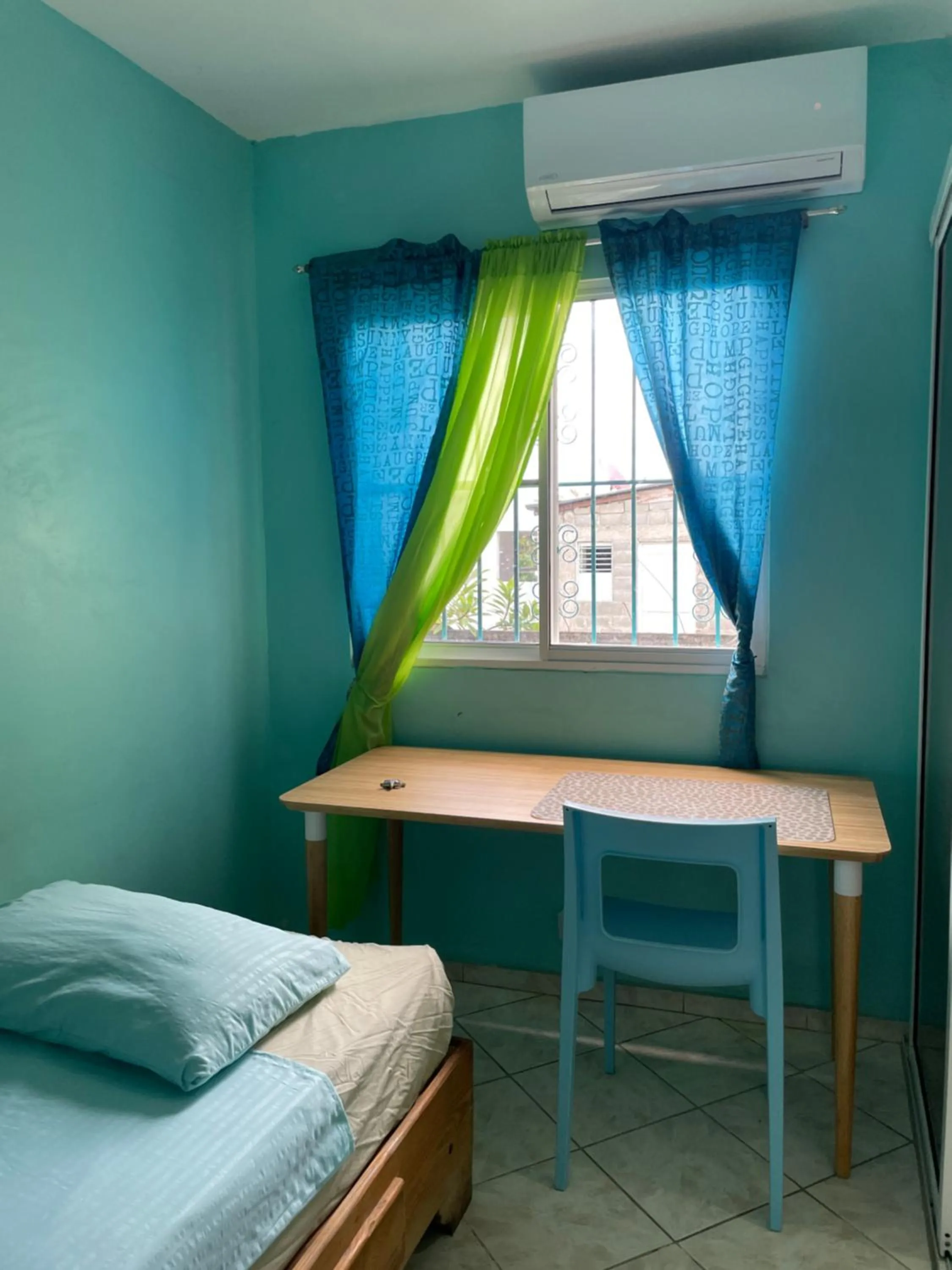 Bedroom, Bed in Casa Azul - Apartment
