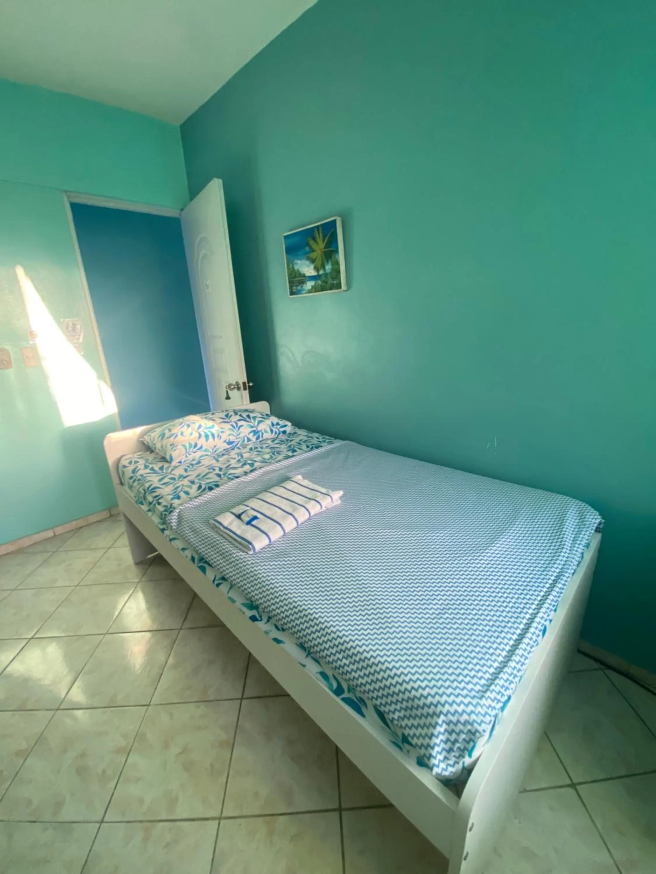 Bedroom, Bed in Casa Azul - Apartment