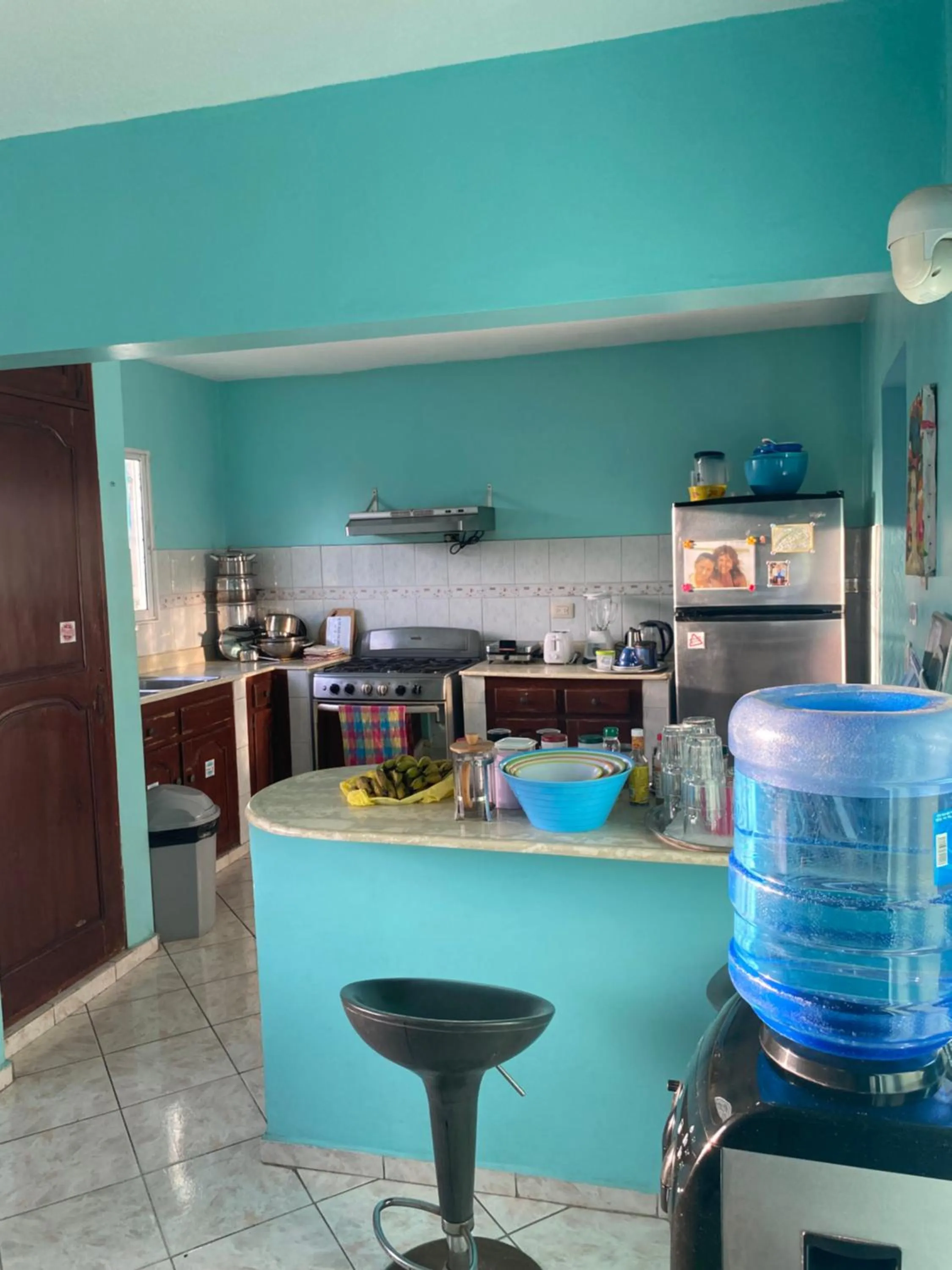 Communal kitchen in Casa Azul - Apartment