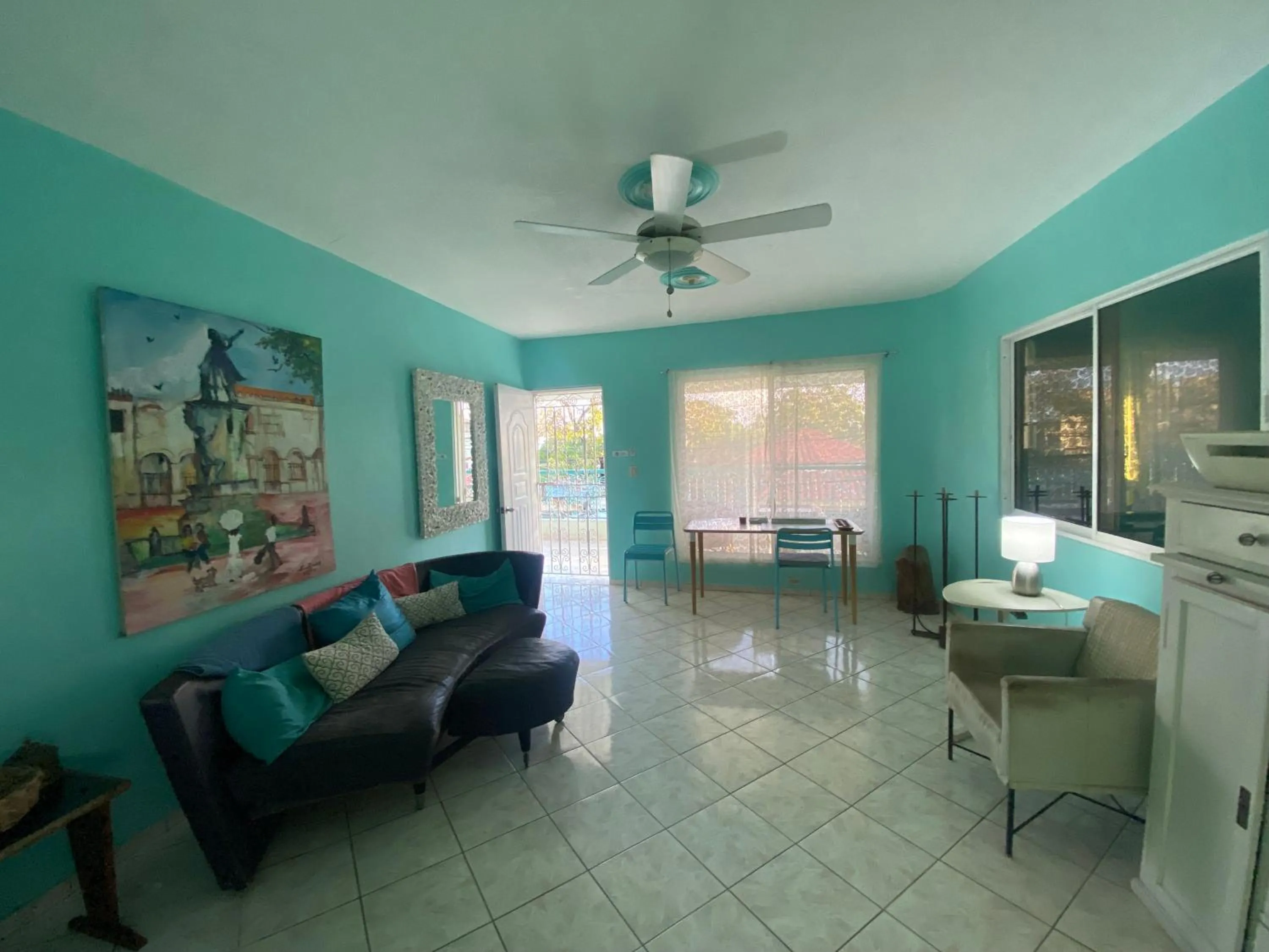 Seating area in Casa Azul - Apartment