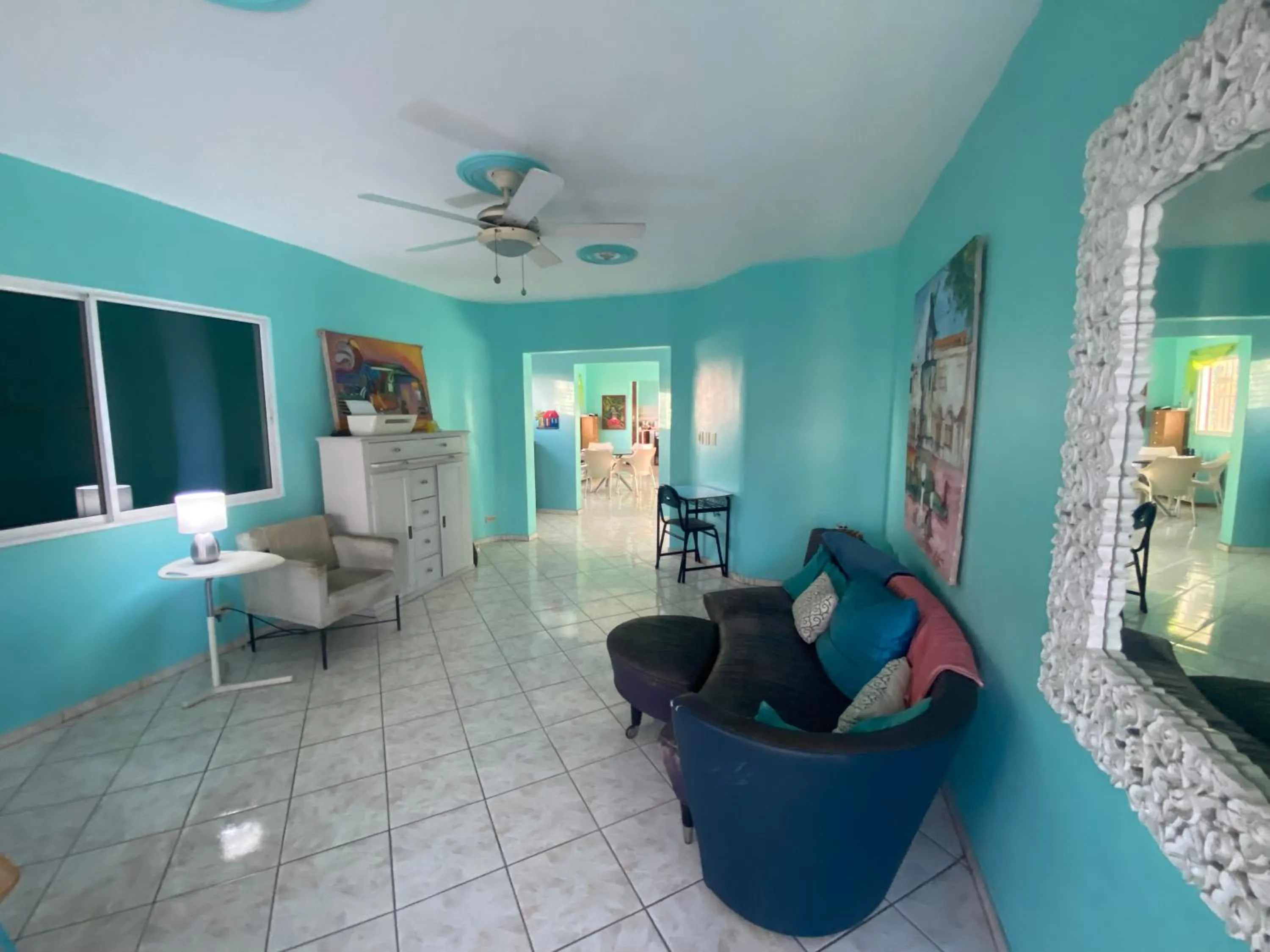 Seating area in Casa Azul - Apartment
