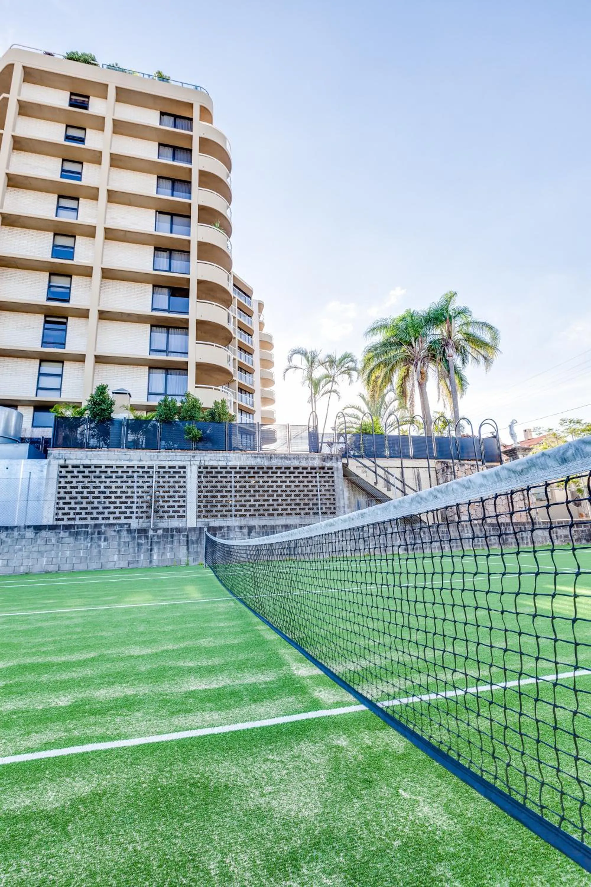 Tennis court in Hillcrest Apartment Hotel (formerly Central Hillcrest Apartments)