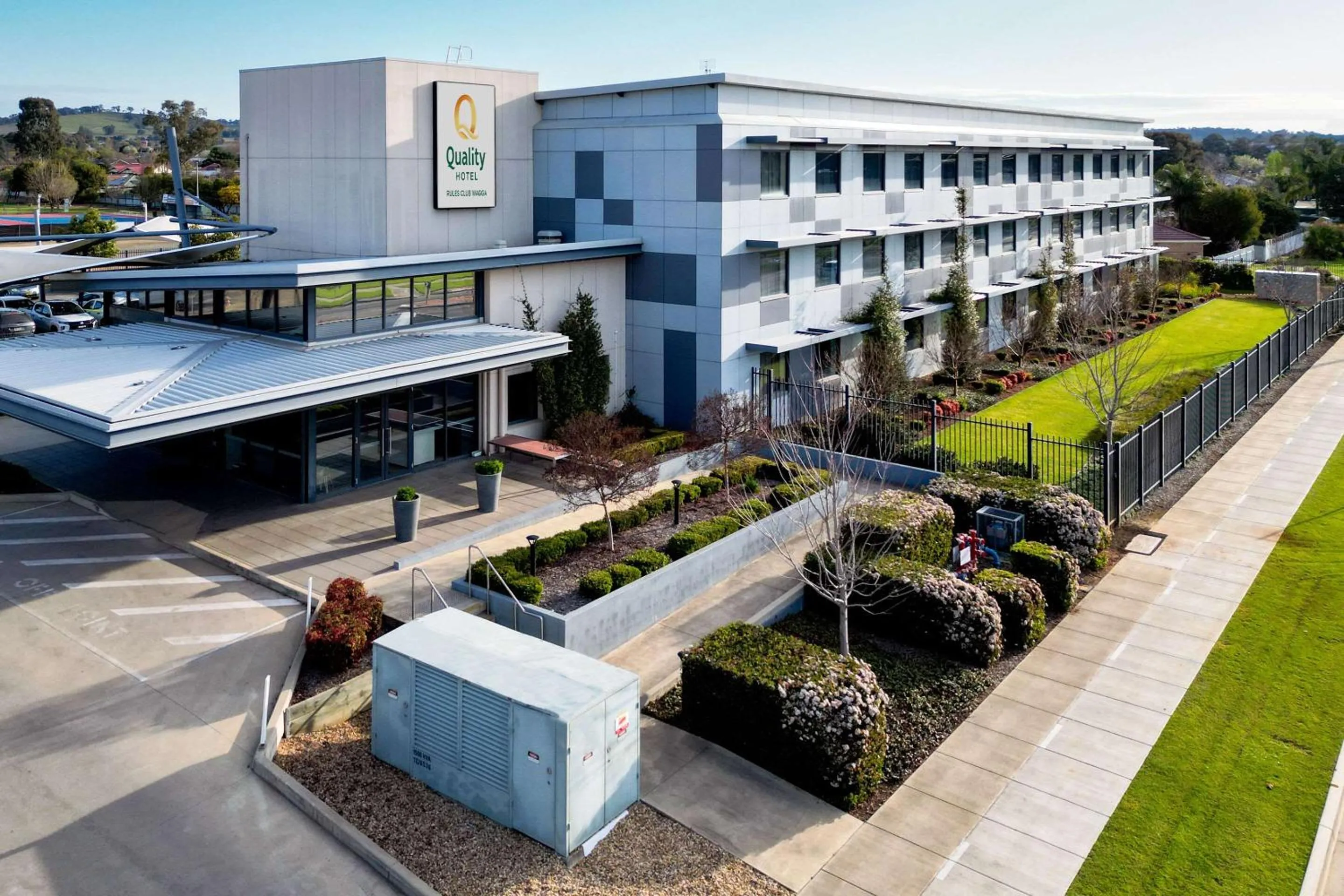 Property building in Quality Hotel Rules Club Wagga