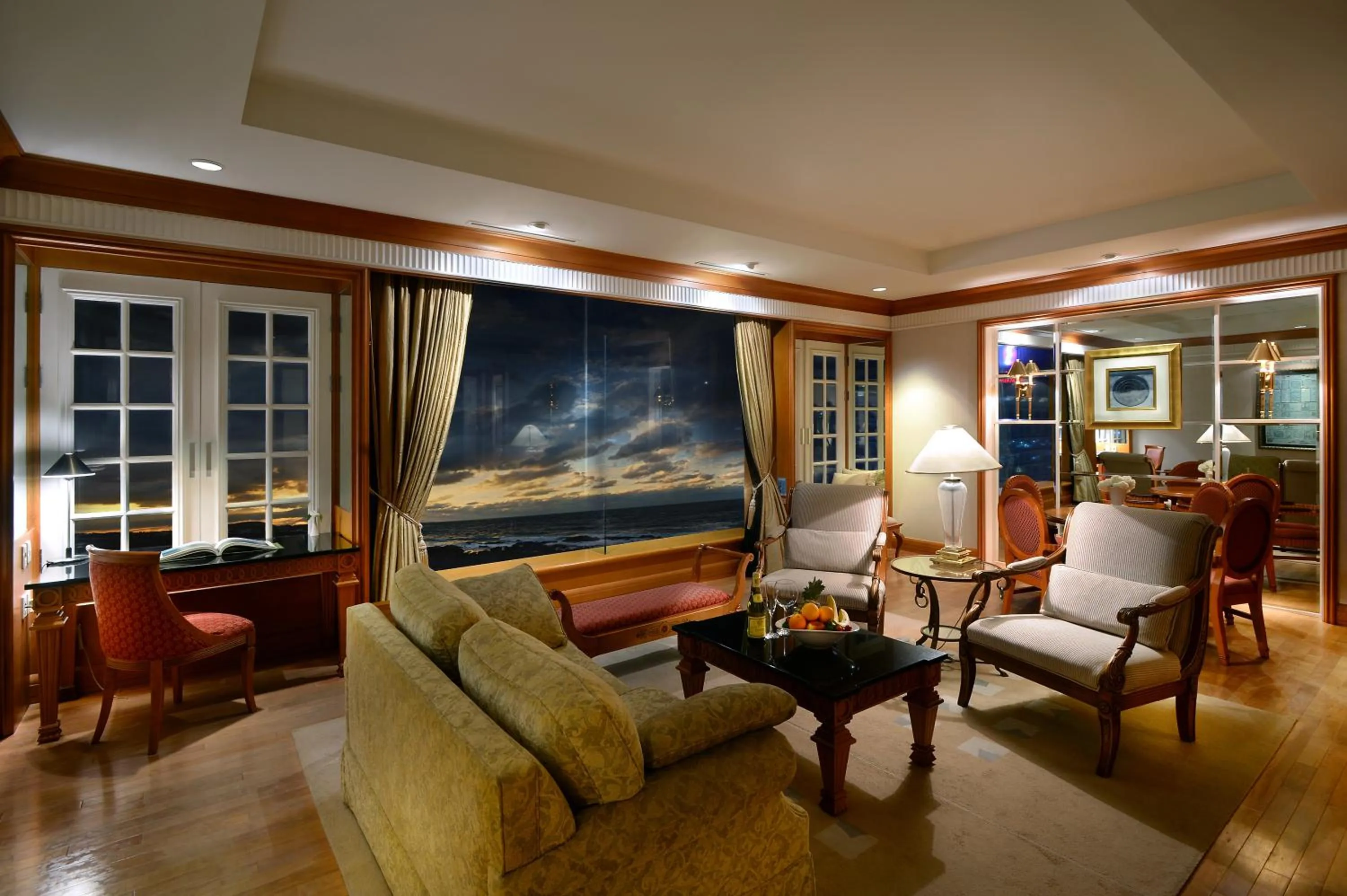 Living room in Jeju Oriental Hotel & Casino