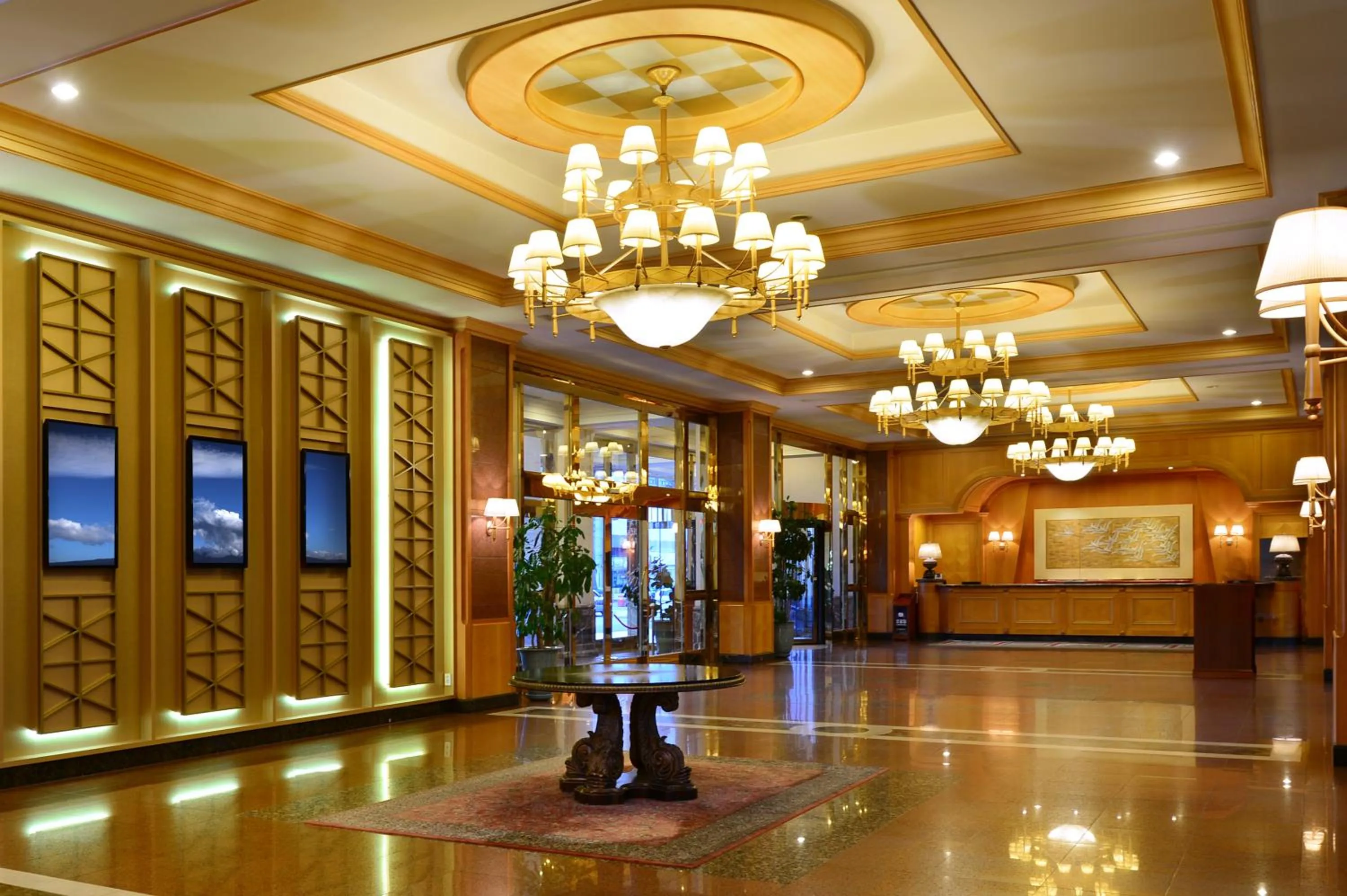 Lobby or reception in Jeju Oriental Hotel & Casino