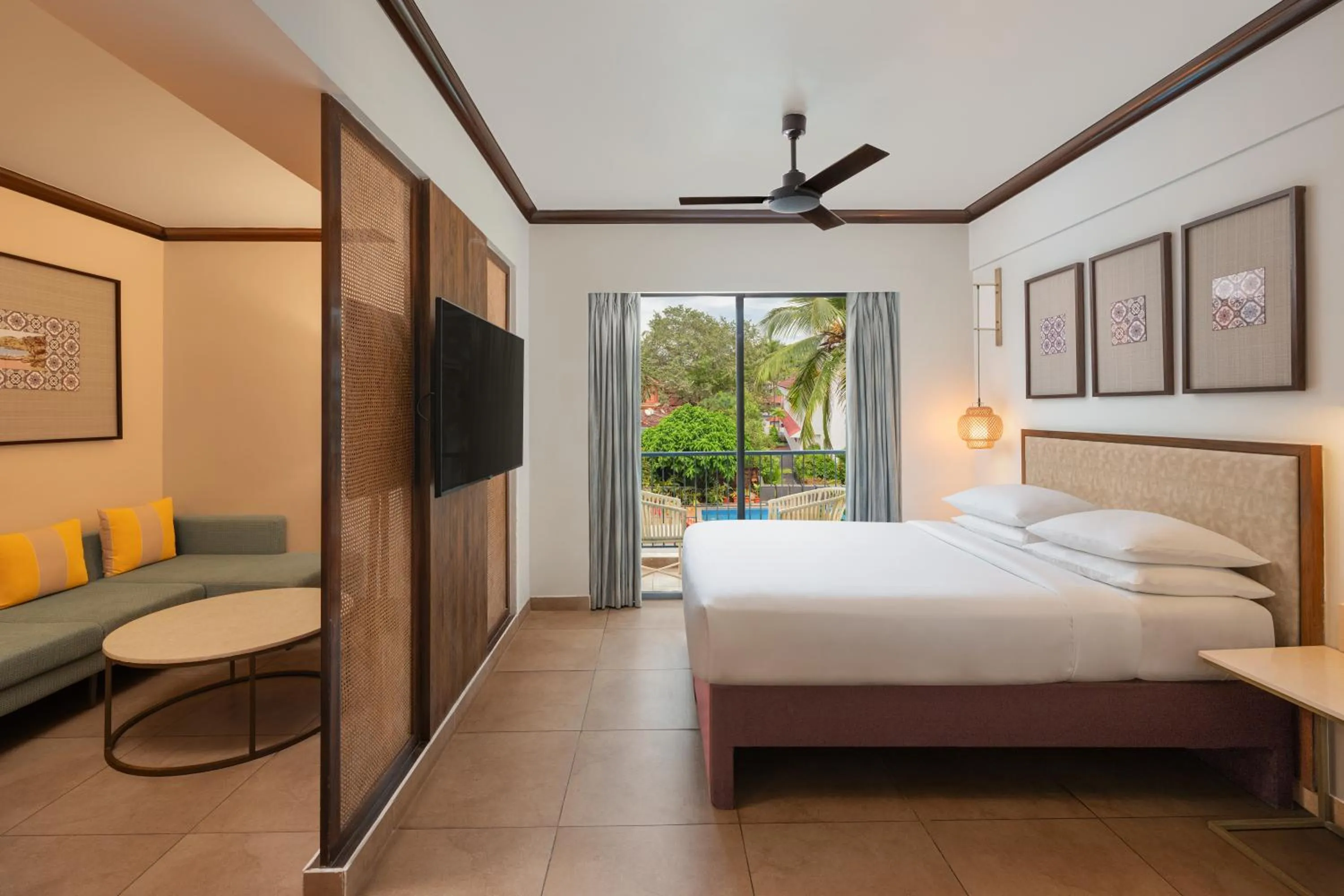 Bedroom, Bed in Fairfield by Marriott Goa Anjuna