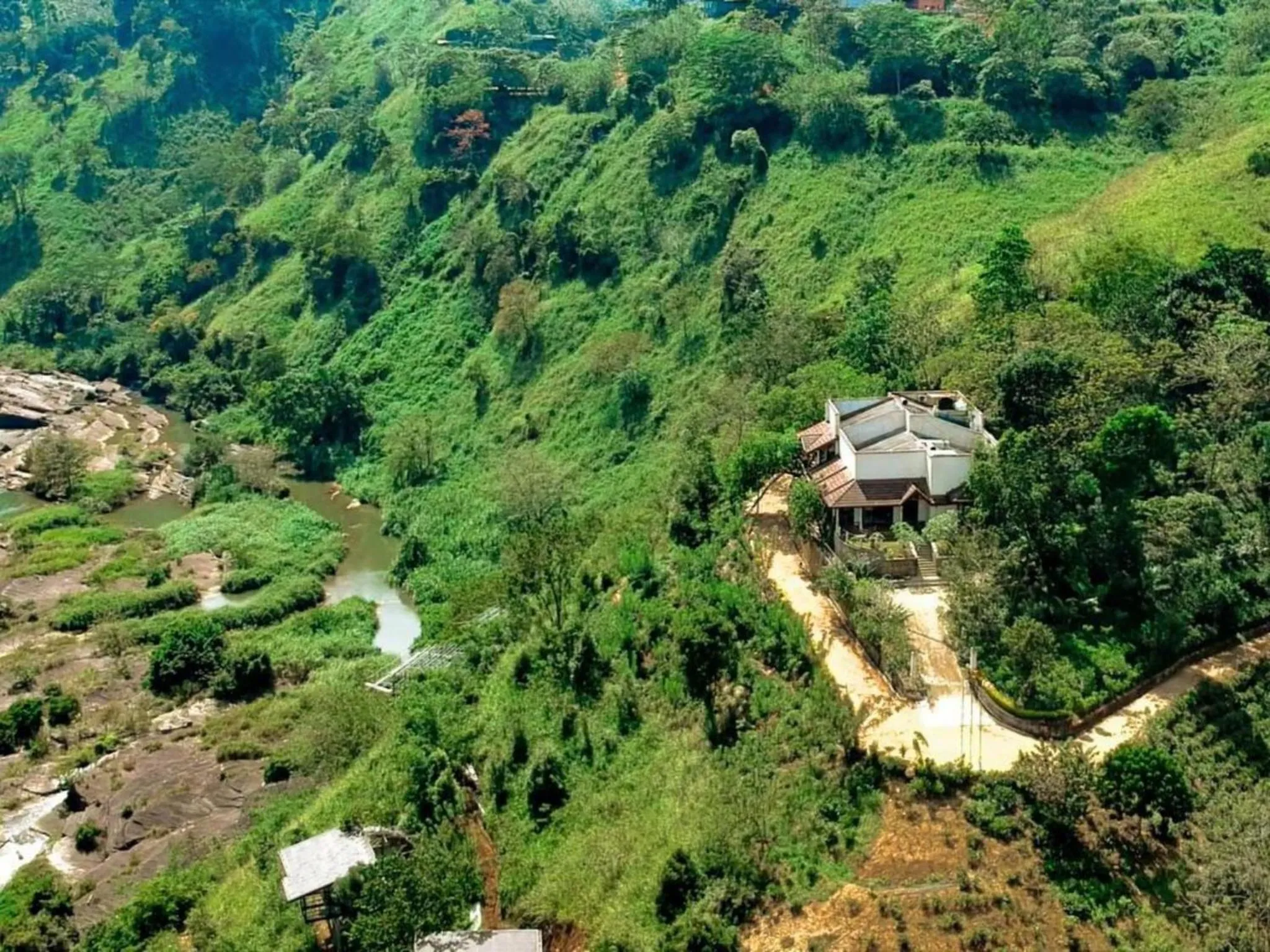 Bird's eye view in Aqua Dunhinda Villa