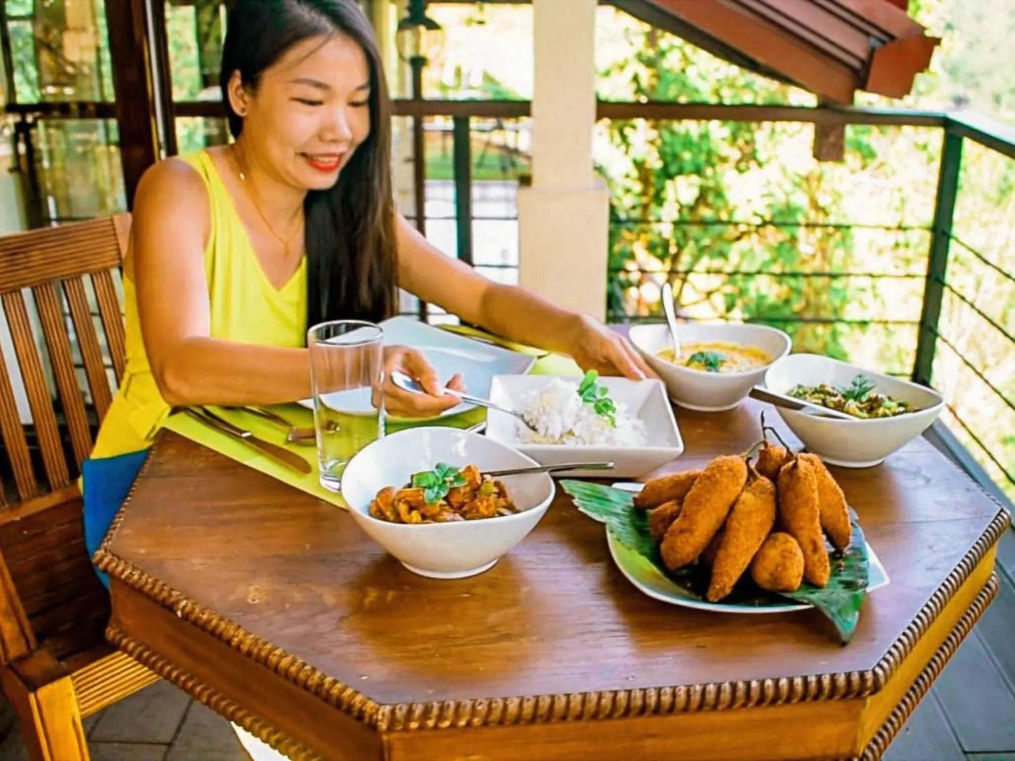 Food in Aqua Dunhinda Villa