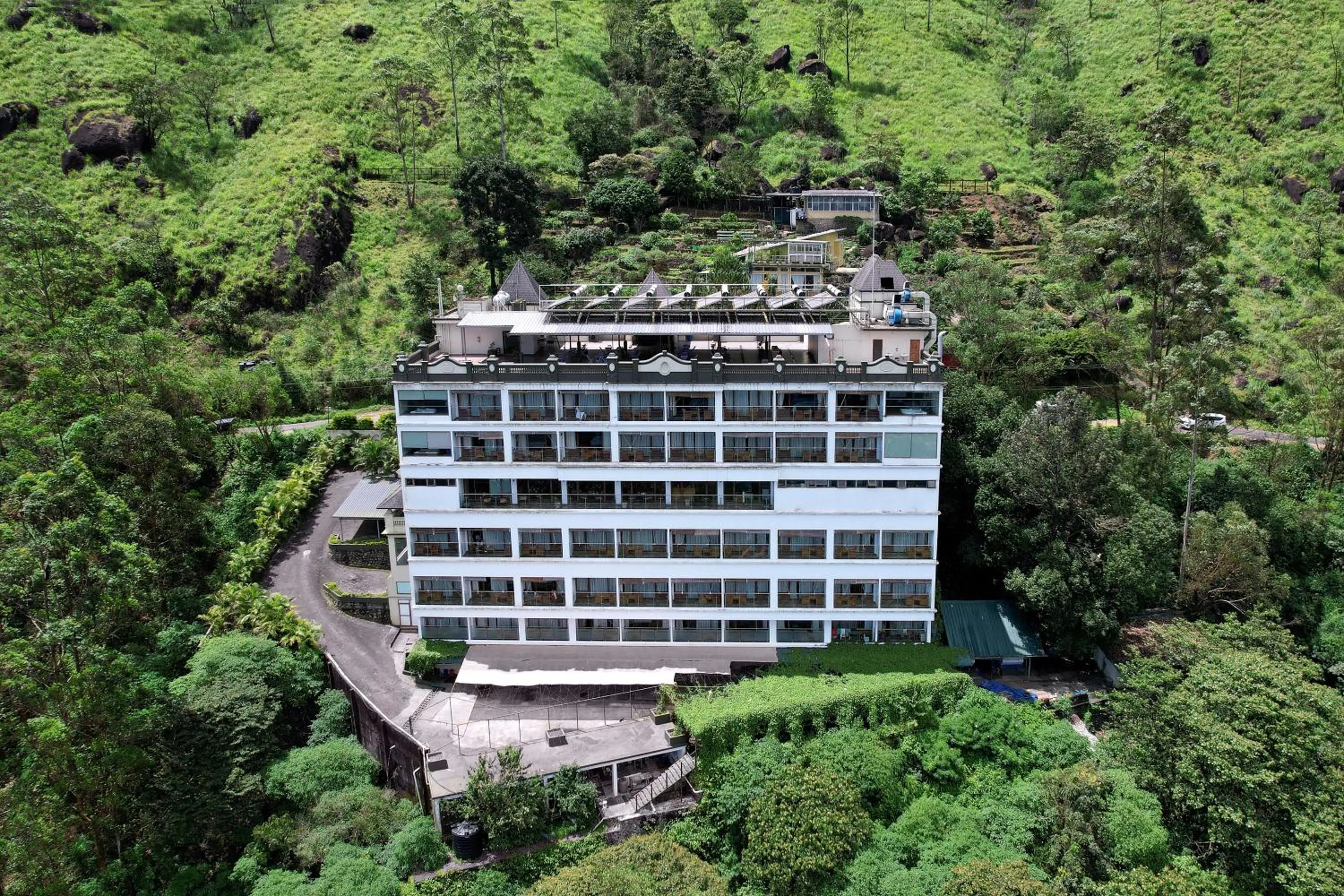 Bird's eye view in Amber Dale Luxury Hotel & Spa, Munnar