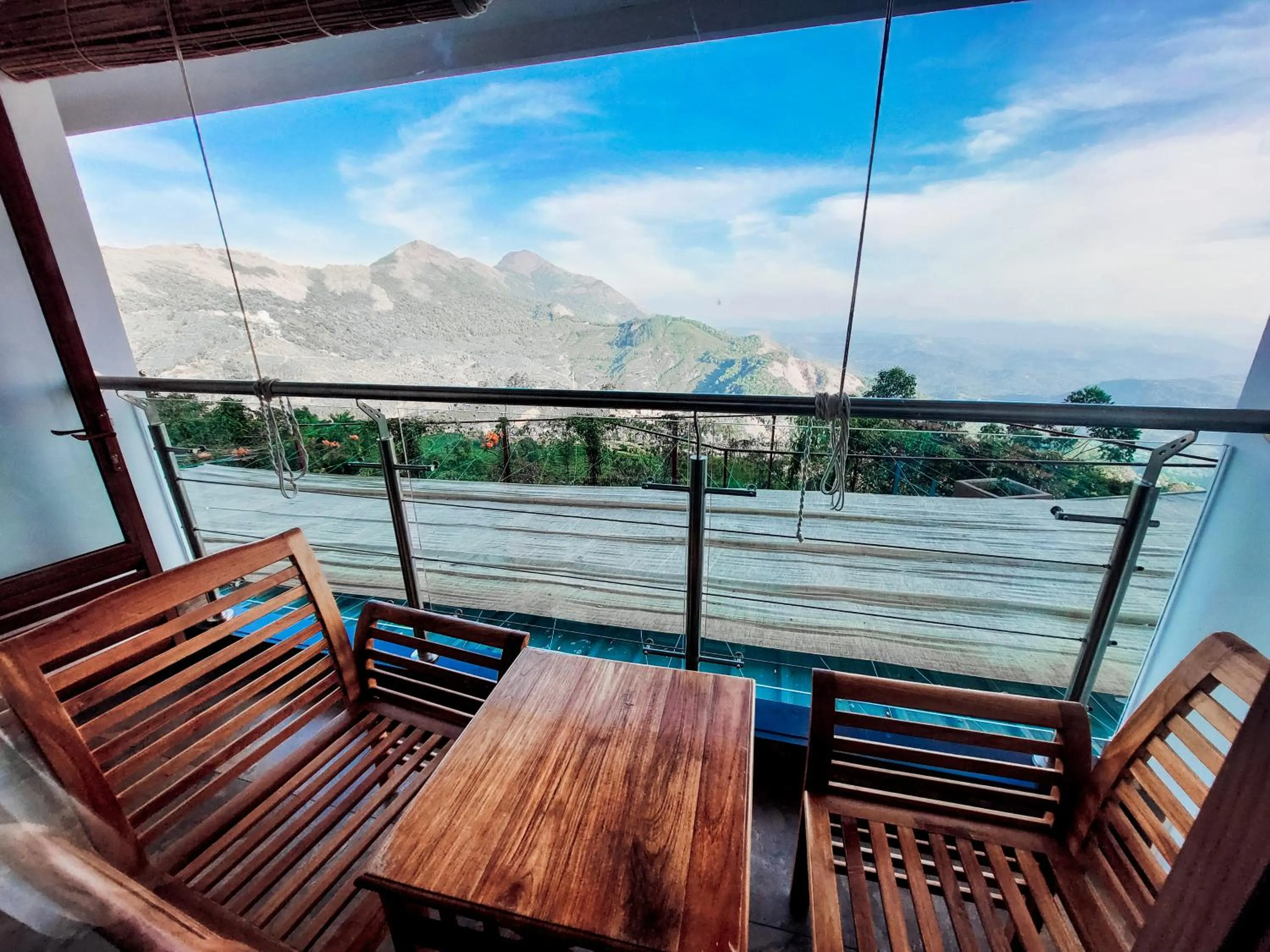 Balcony/Terrace in Amber Dale Luxury Hotel & Spa, Munnar