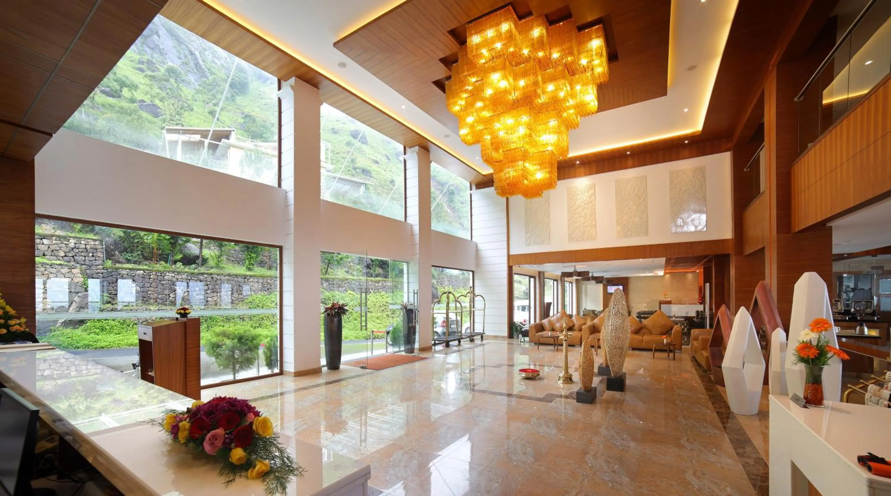 Property building in Amber Dale Luxury Hotel & Spa, Munnar