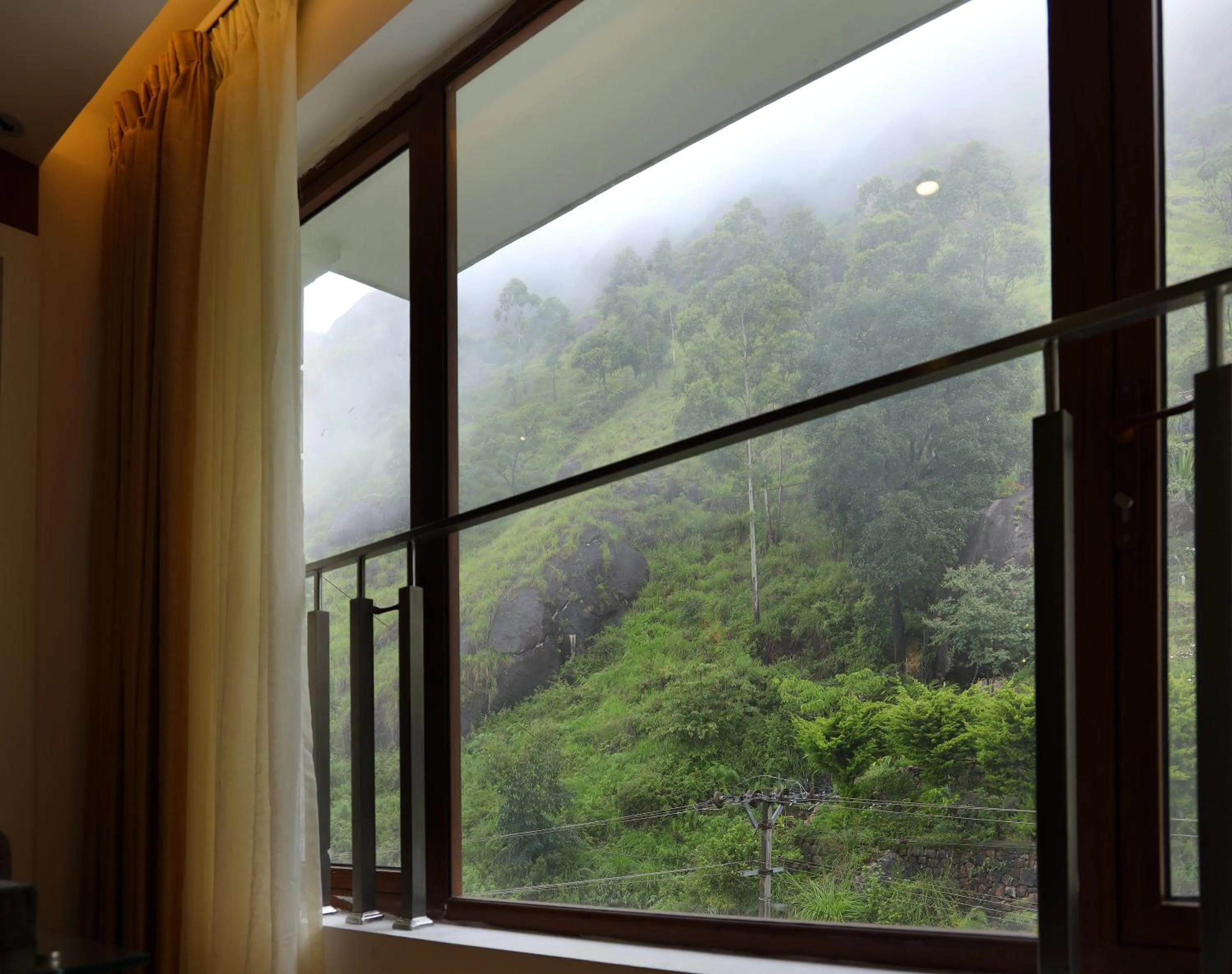 Mountain view in Amber Dale Luxury Hotel & Spa, Munnar