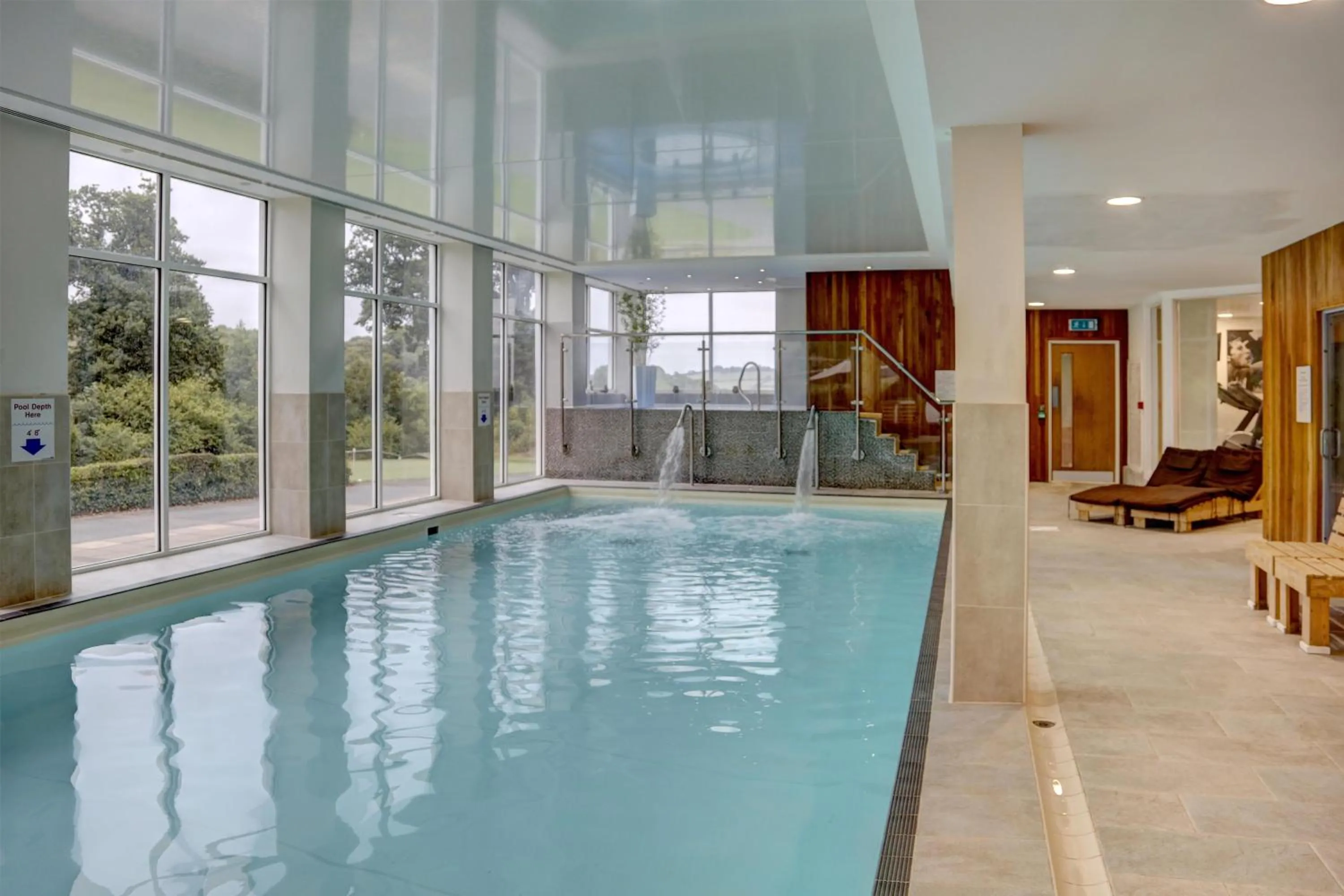 Pool view in Best Western The Dartmouth Hotel, Golf & Spa