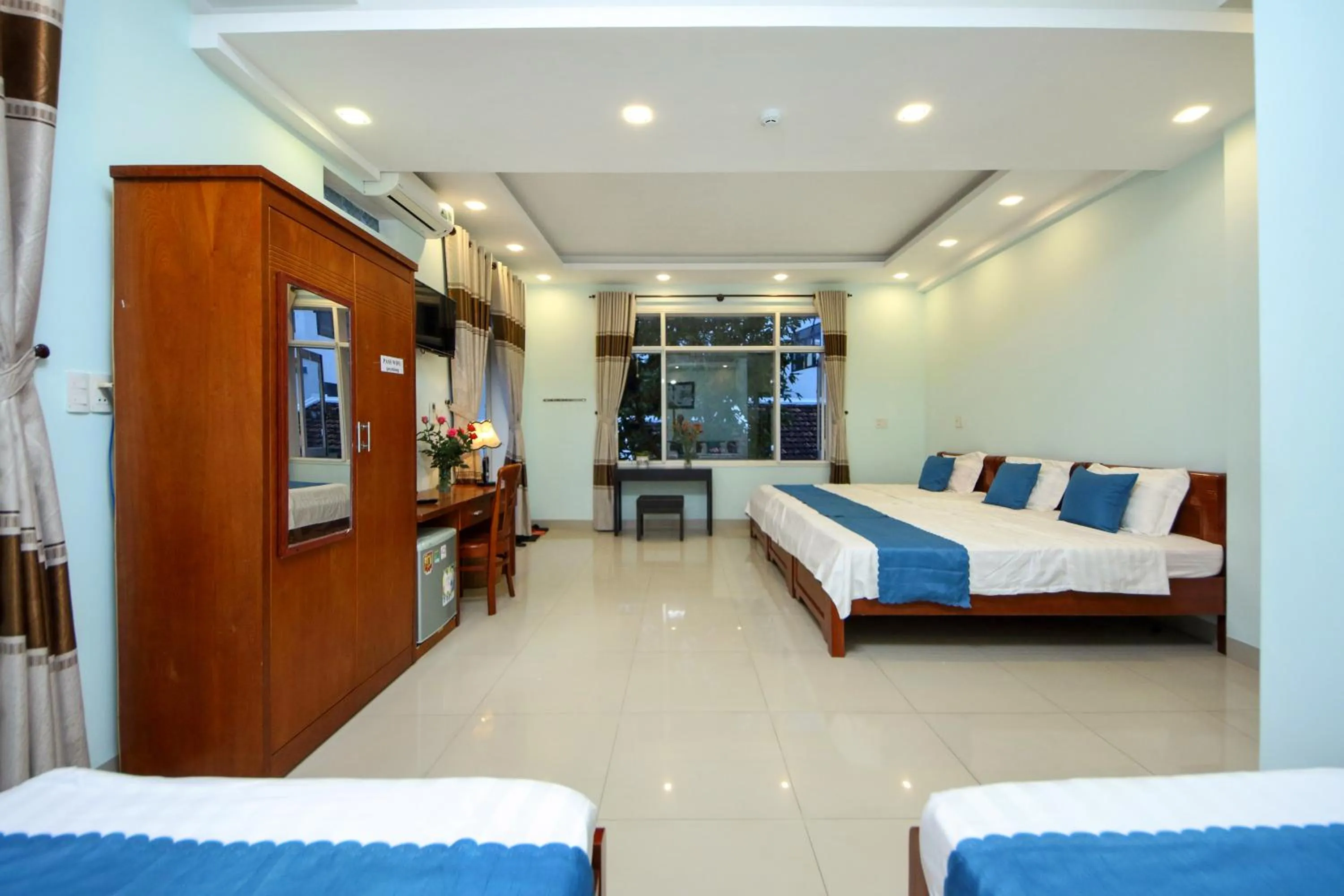 Bed in Quynh Long Villa