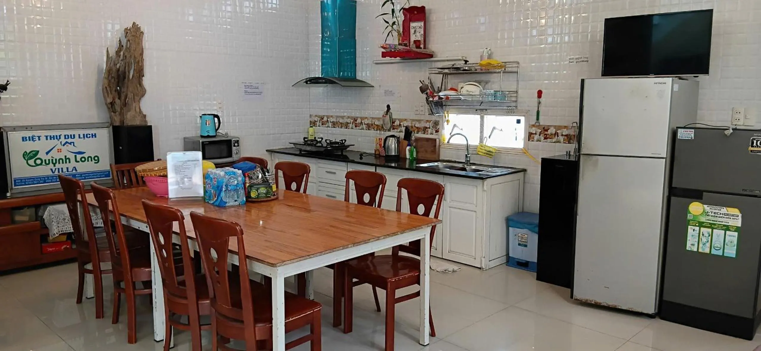 Kitchen or kitchenette in Quynh Long Villa
