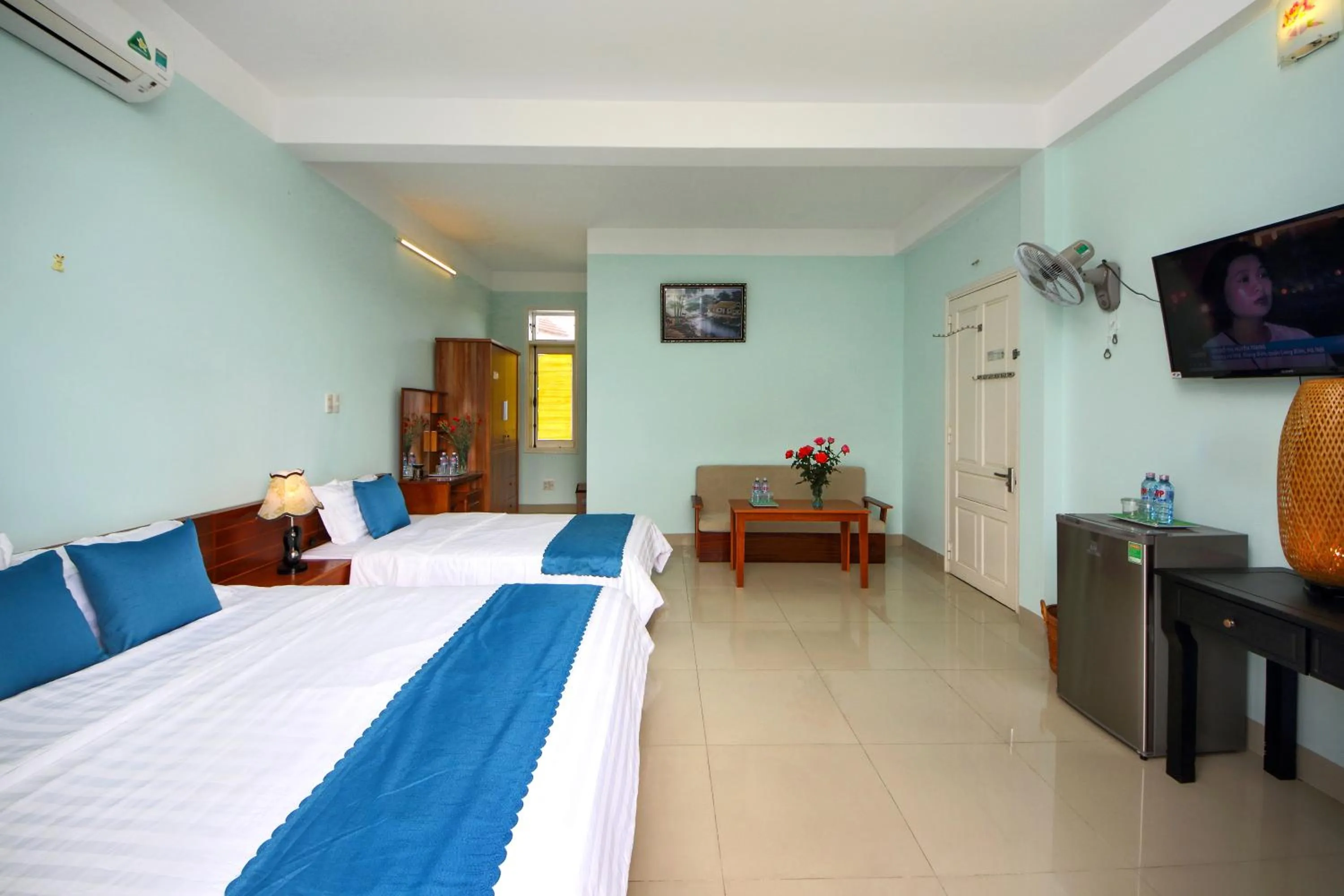 Bed in Quynh Long Villa