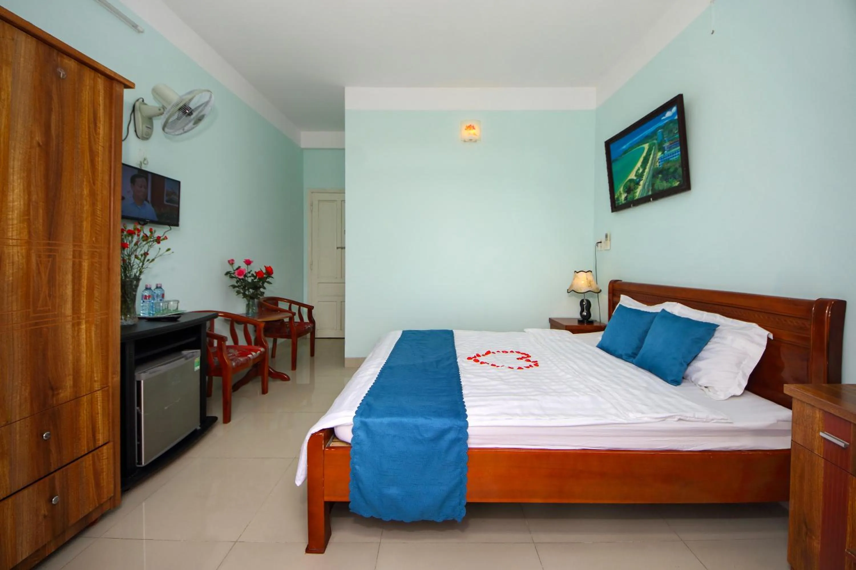 Bed in Quynh Long Villa