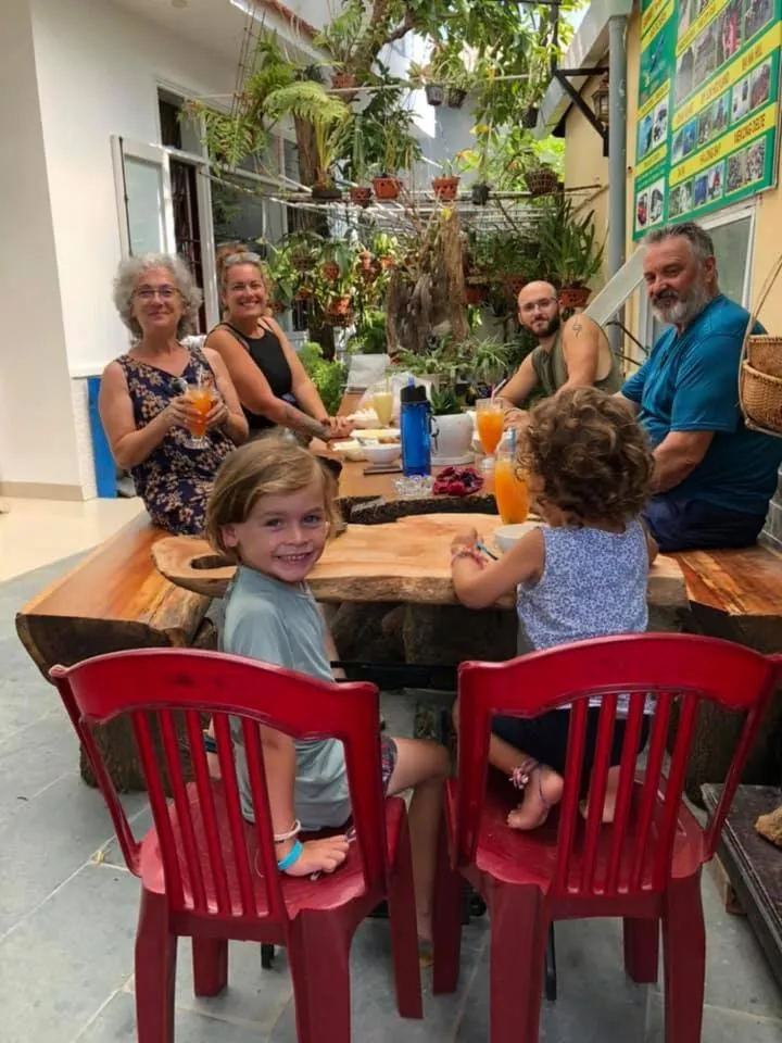 Patio in Quynh Long Villa