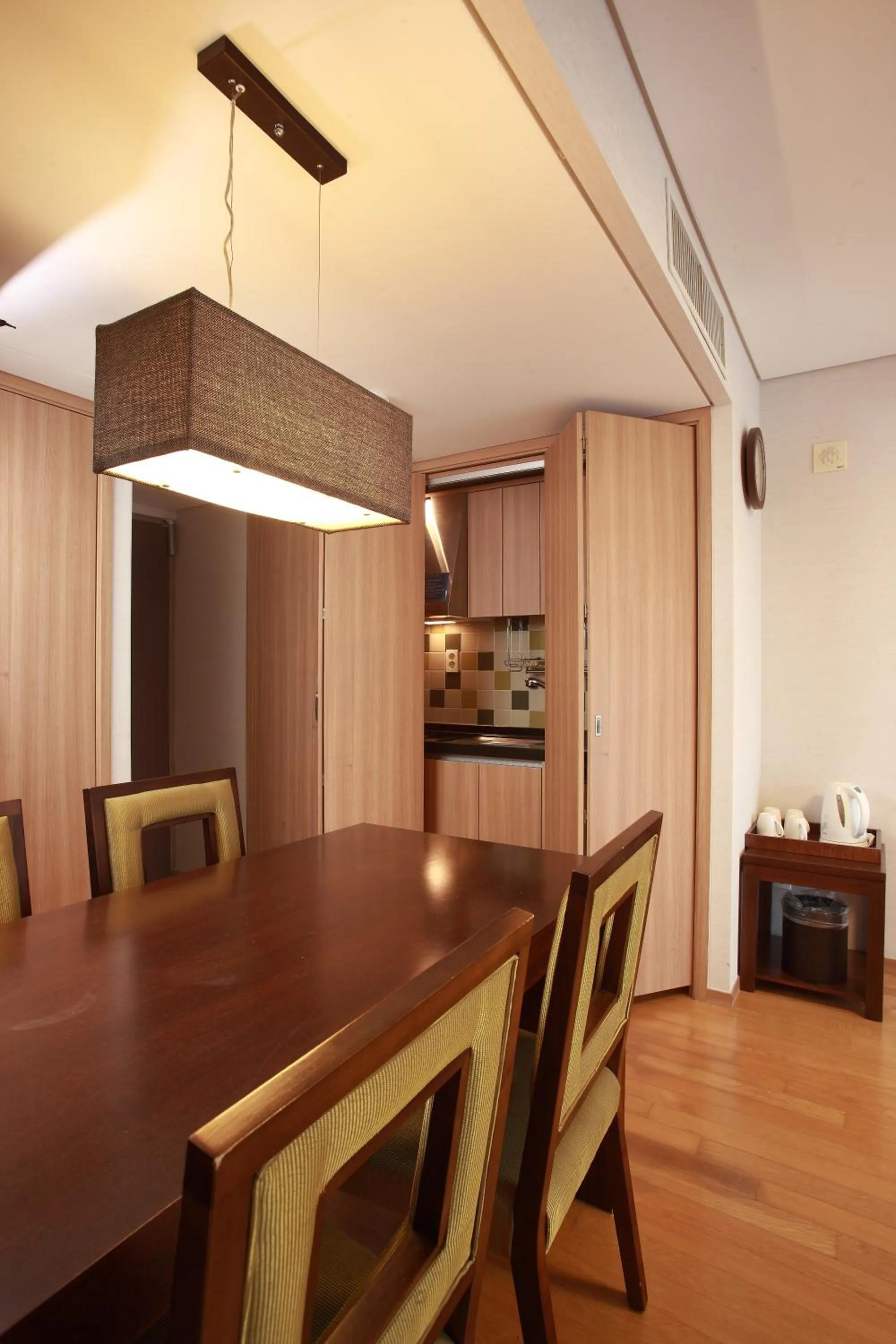 Kitchen or kitchenette in Hotel Riviera Geoje