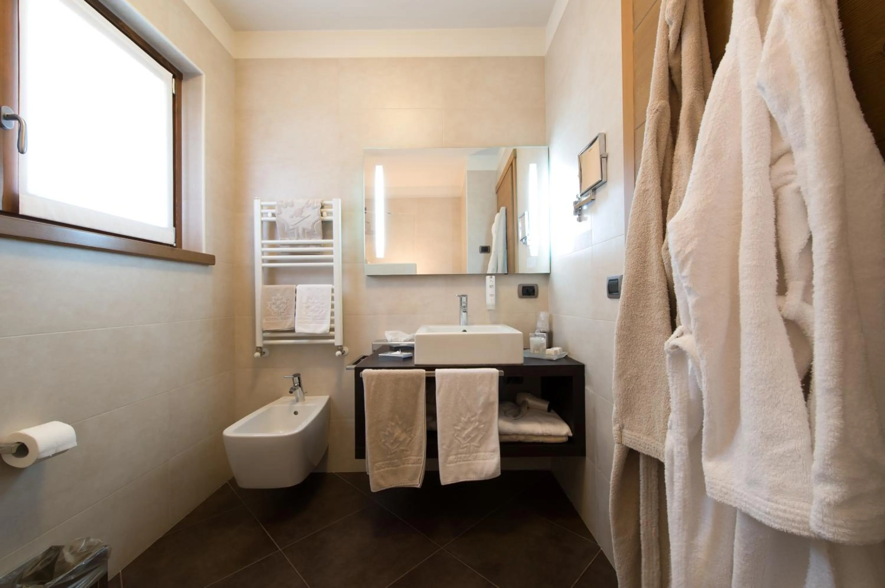 Bathroom in Hotel Vedig