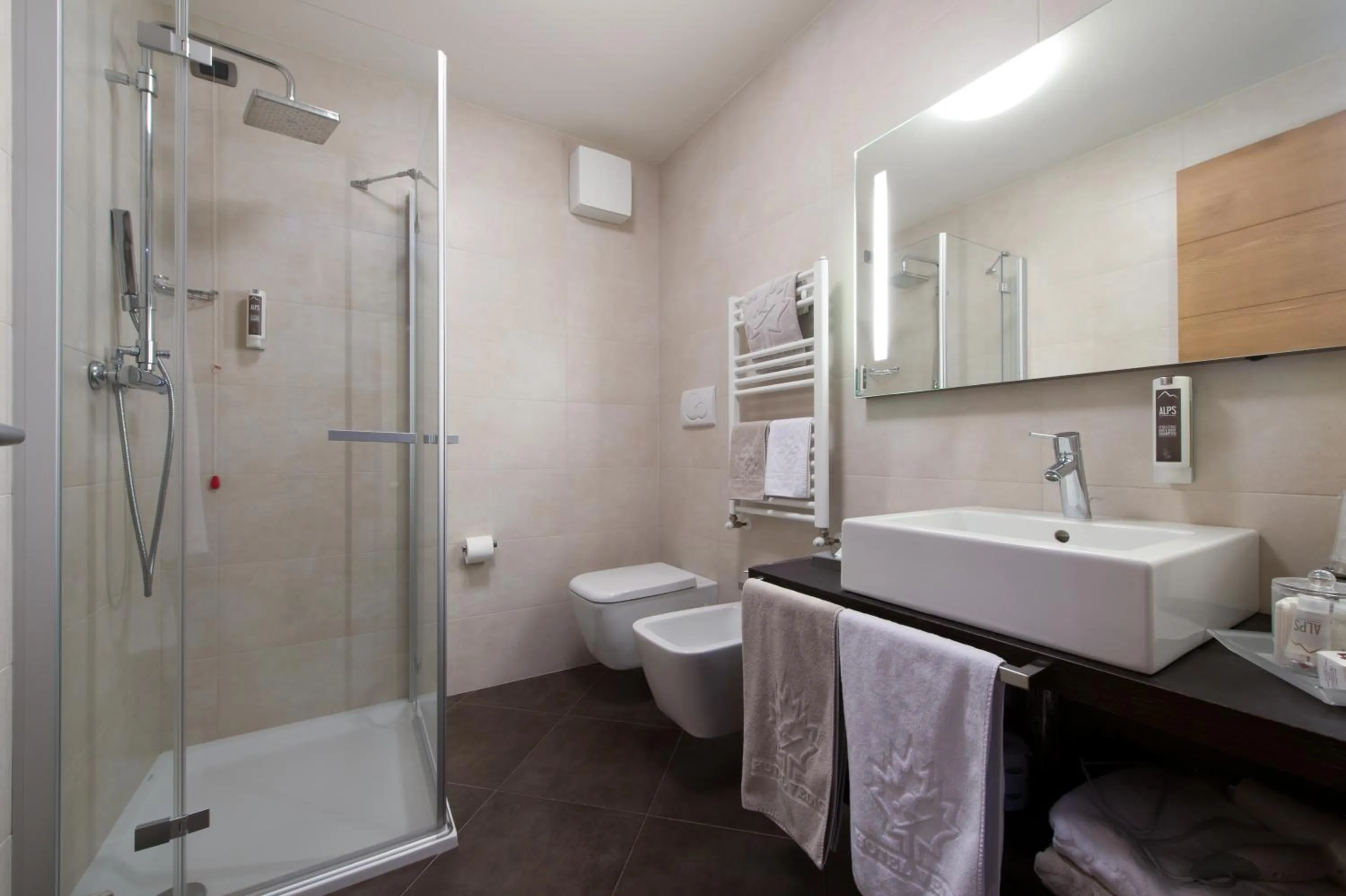 Bathroom in Hotel Vedig