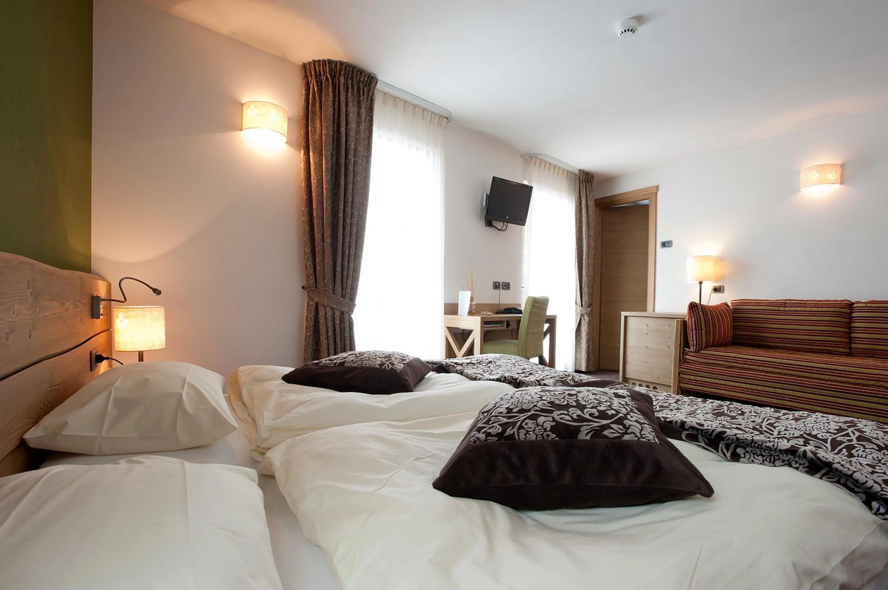 Bedroom, Bed in Hotel Vedig