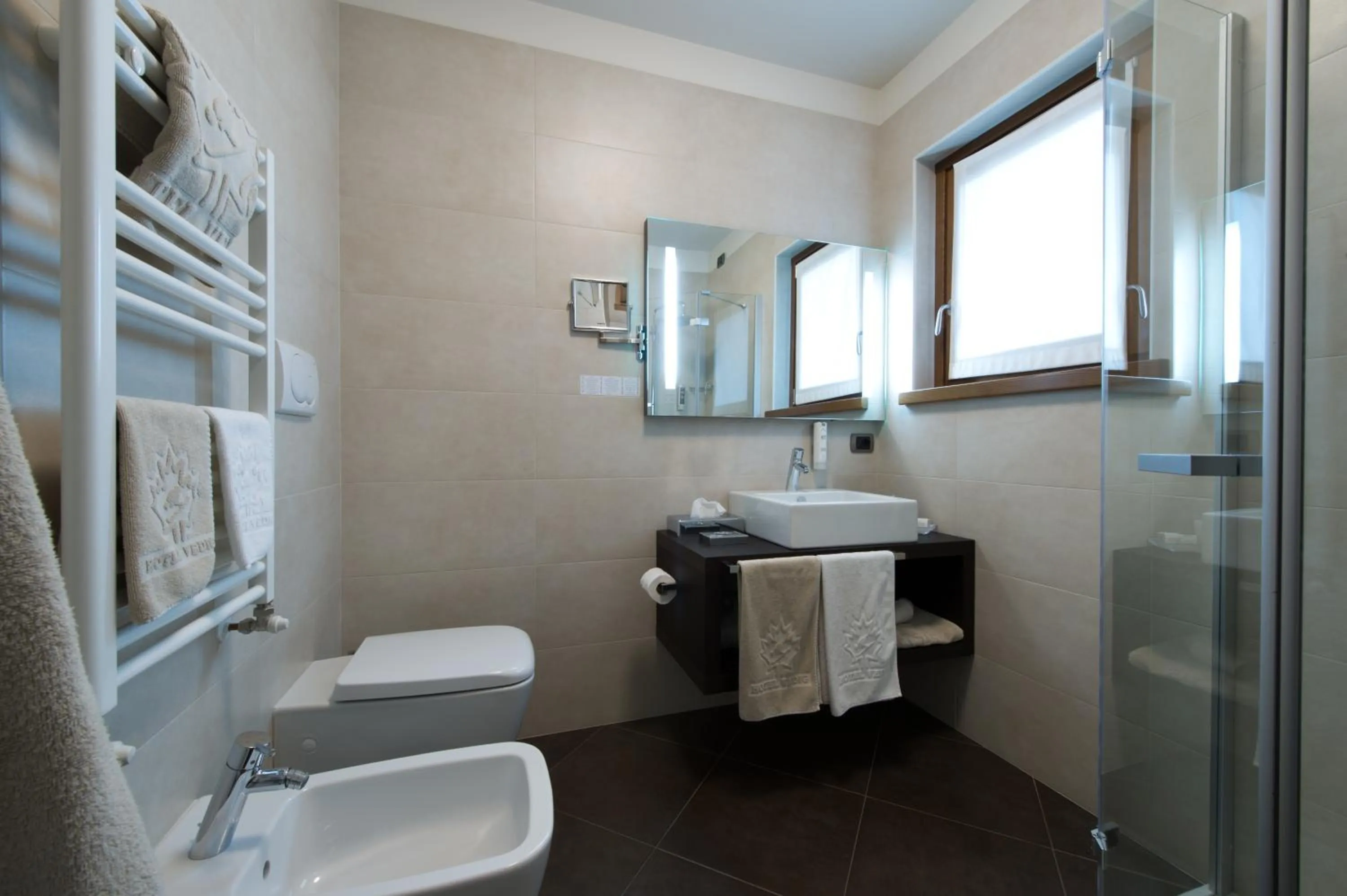 Bathroom in Hotel Vedig