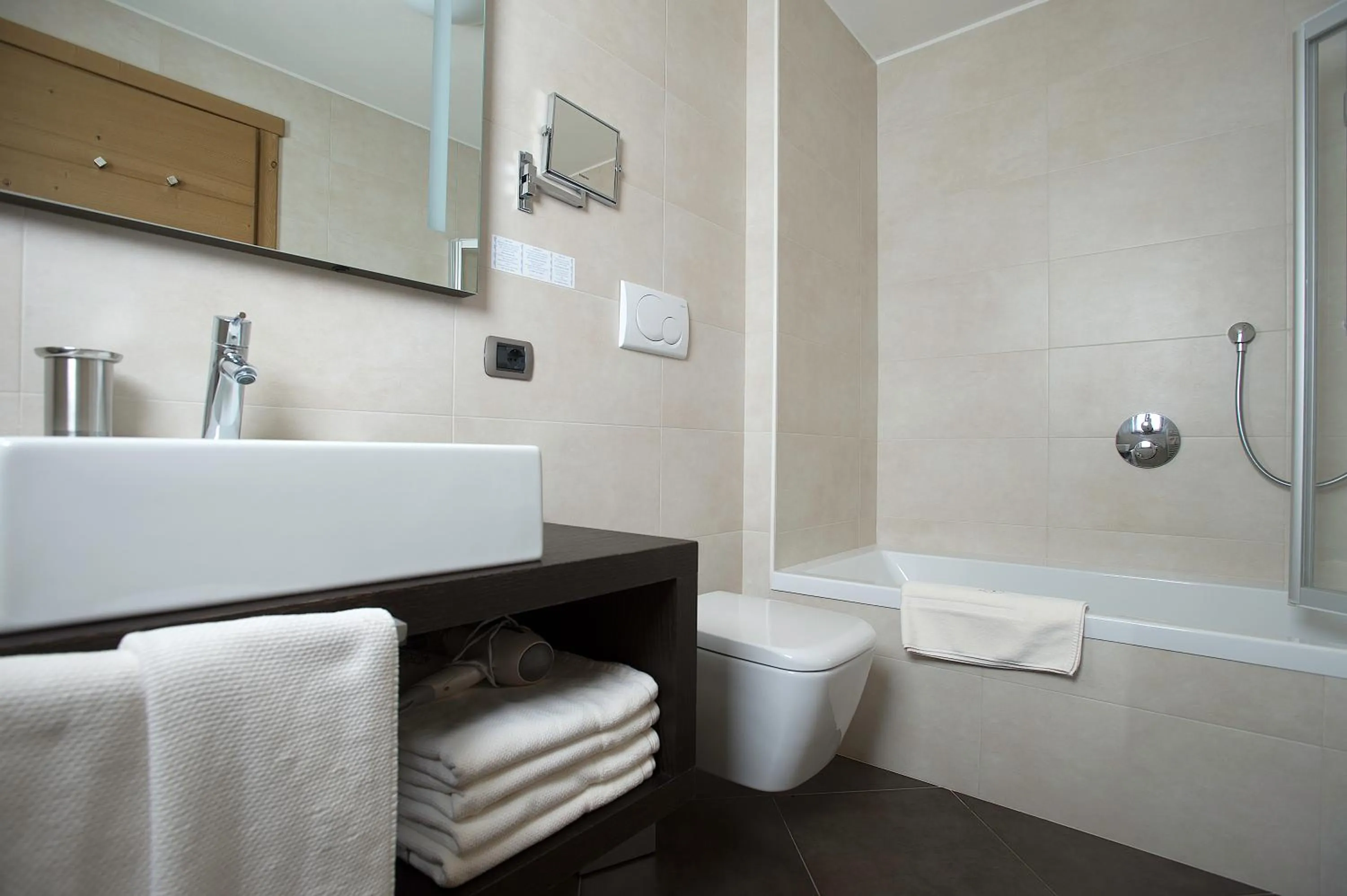 Bathroom in Hotel Vedig