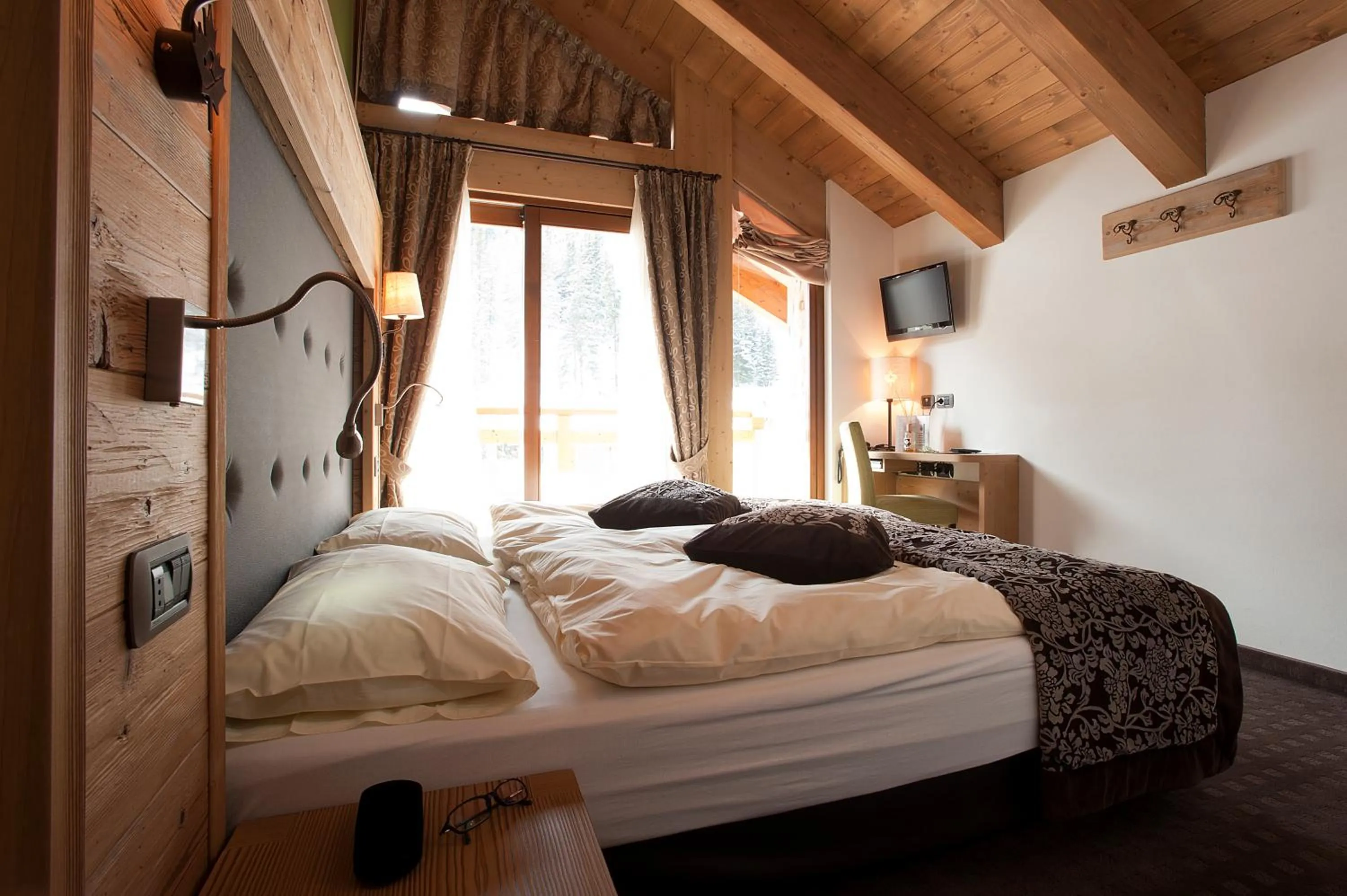 Bedroom, Bed in Hotel Vedig