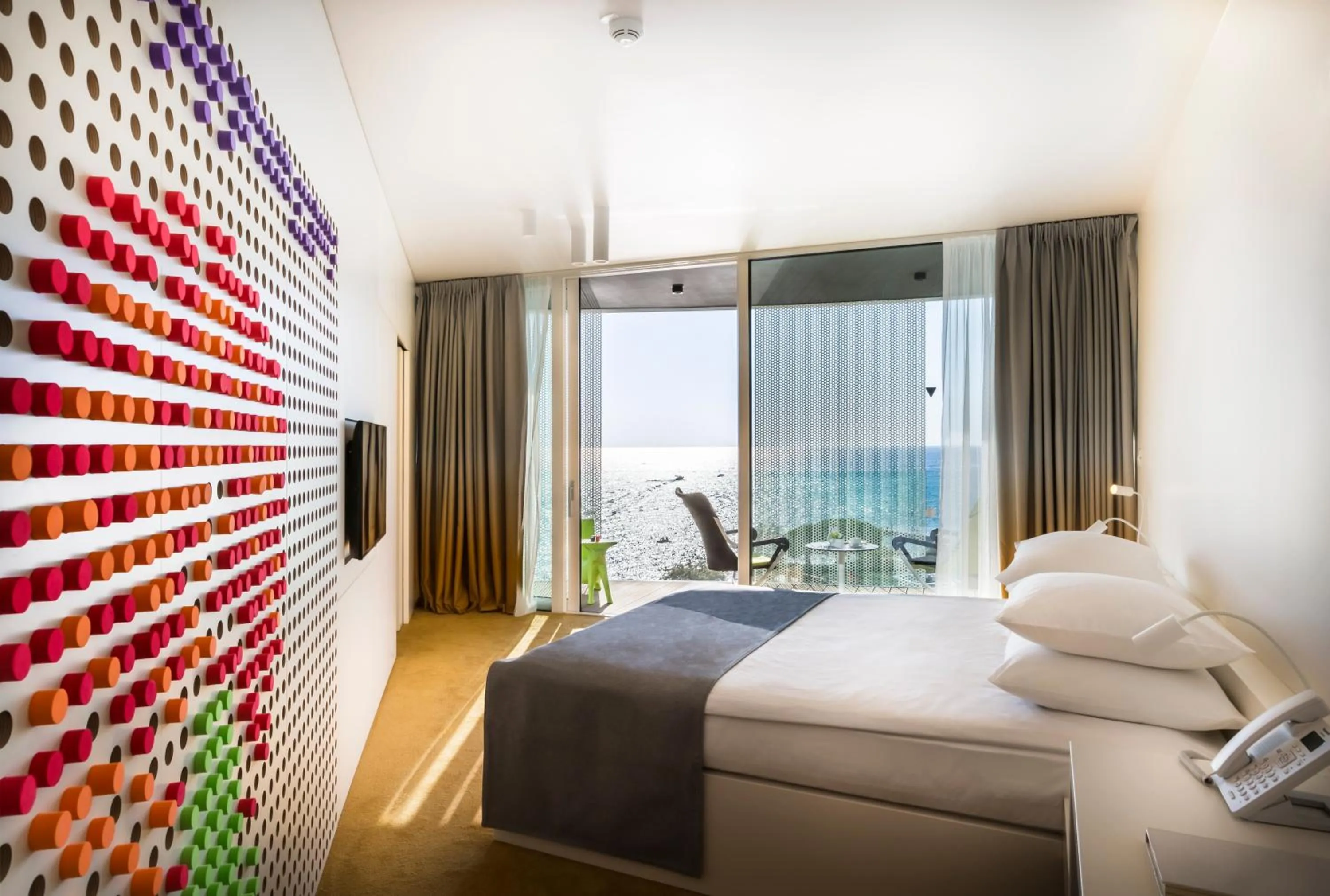 Balcony/Terrace, Bed in Maistra Select Family Hotel Amarin