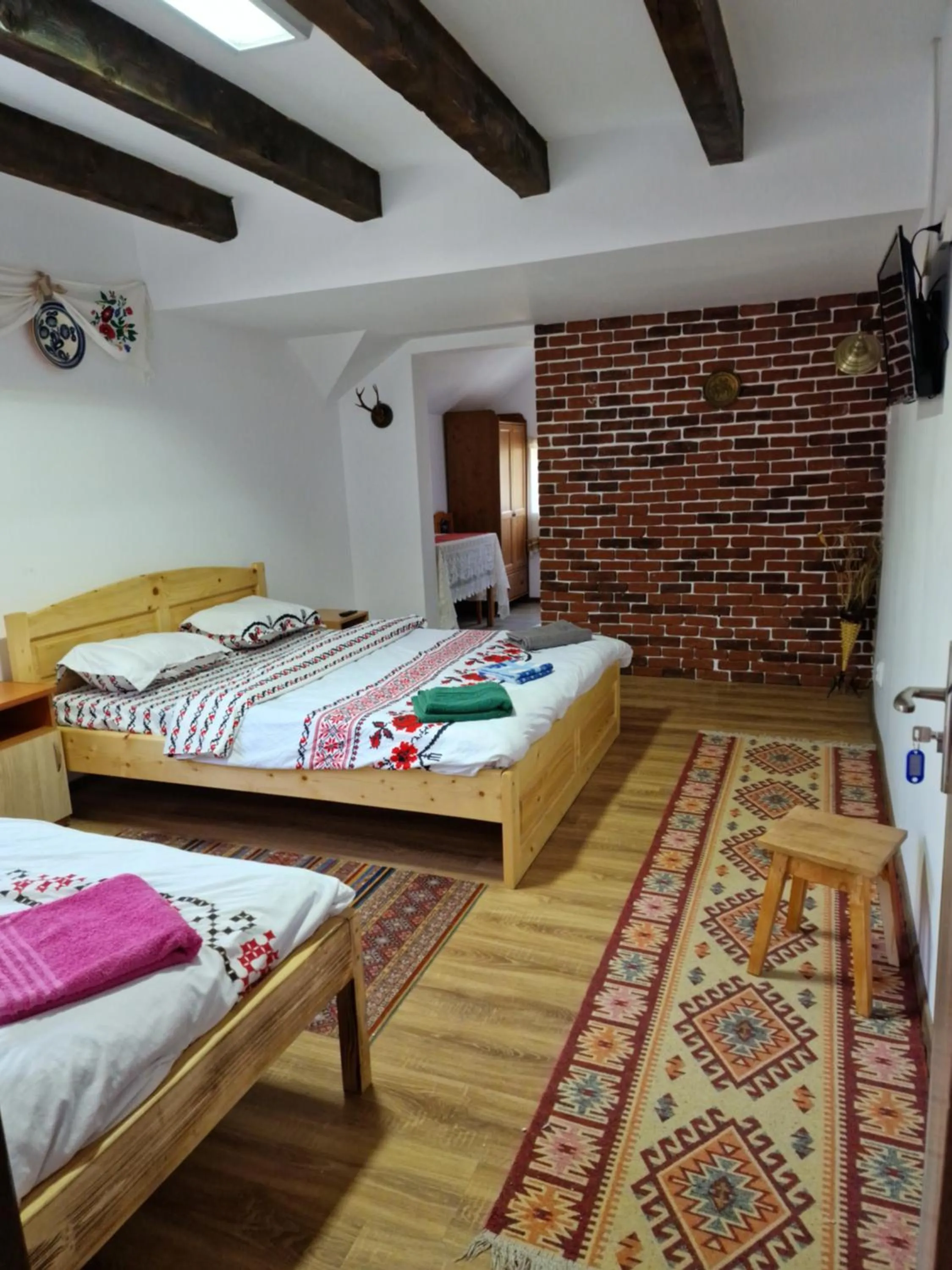 Bed in Casa de Vacanta Neagu