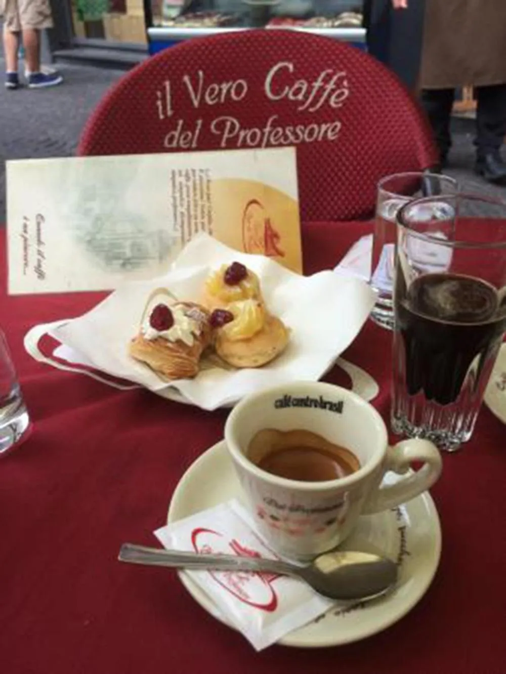 Italian breakfast in B&B San Carlo