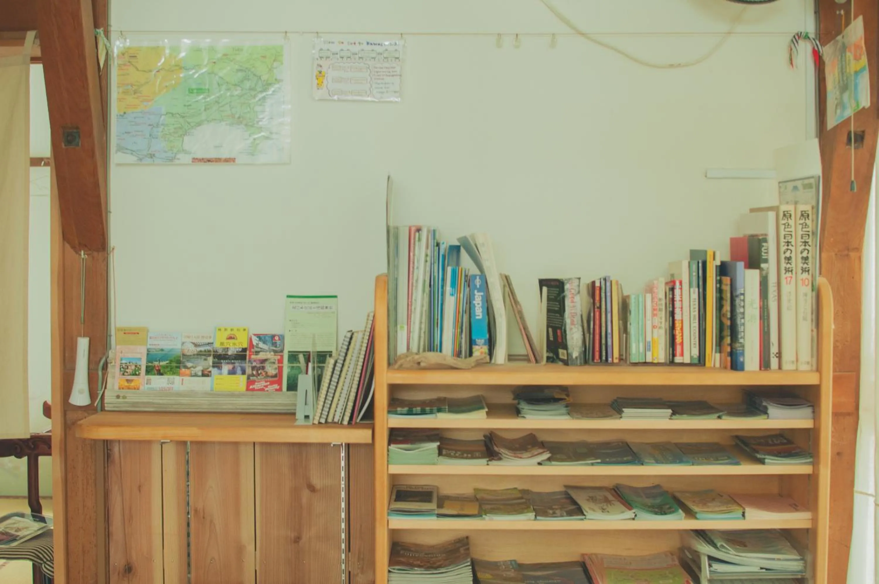Communal lounge/ TV room in Hostel Mt. Fuji - FUKUYA