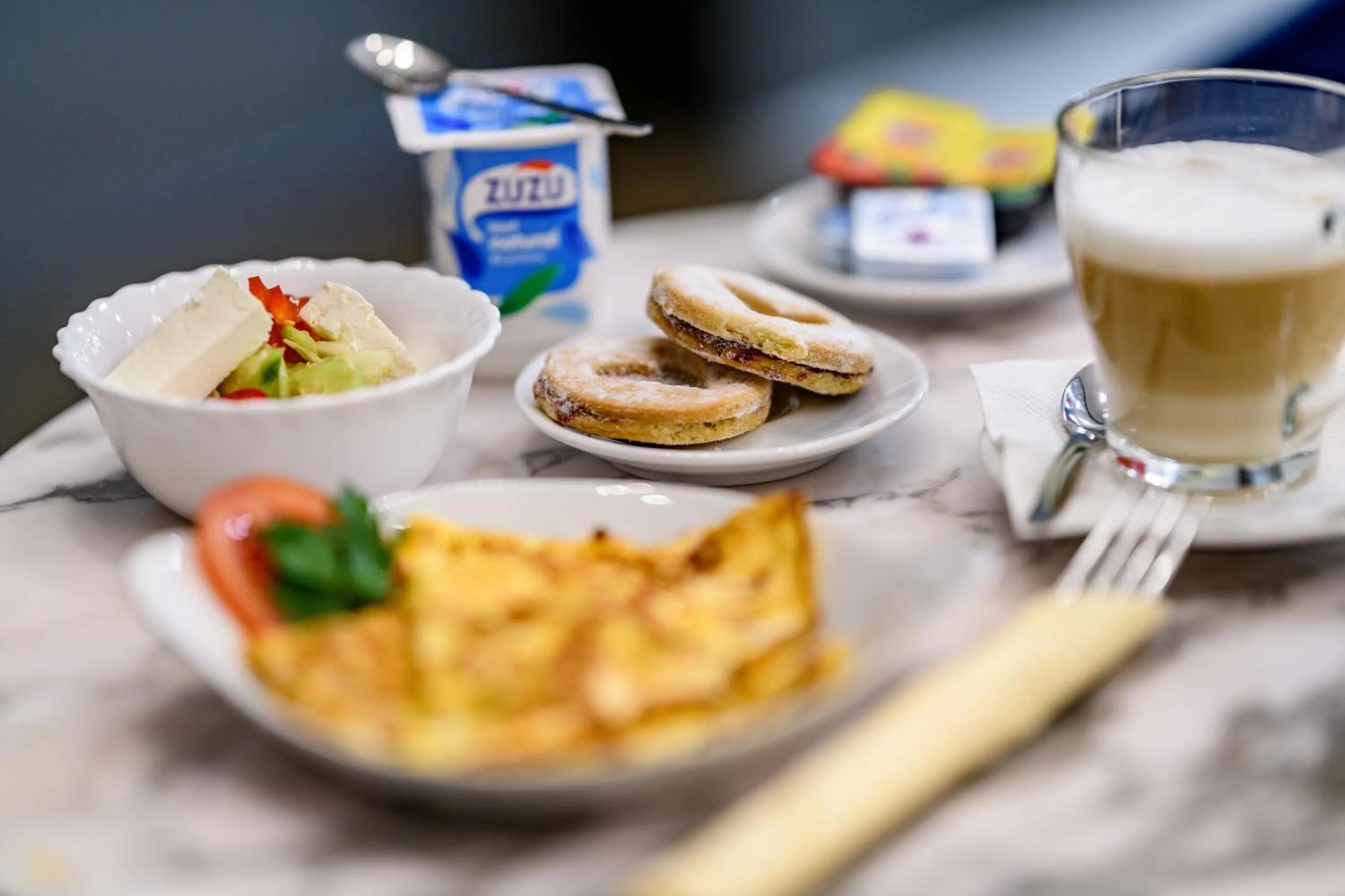 Food close-up in Hotel Silva