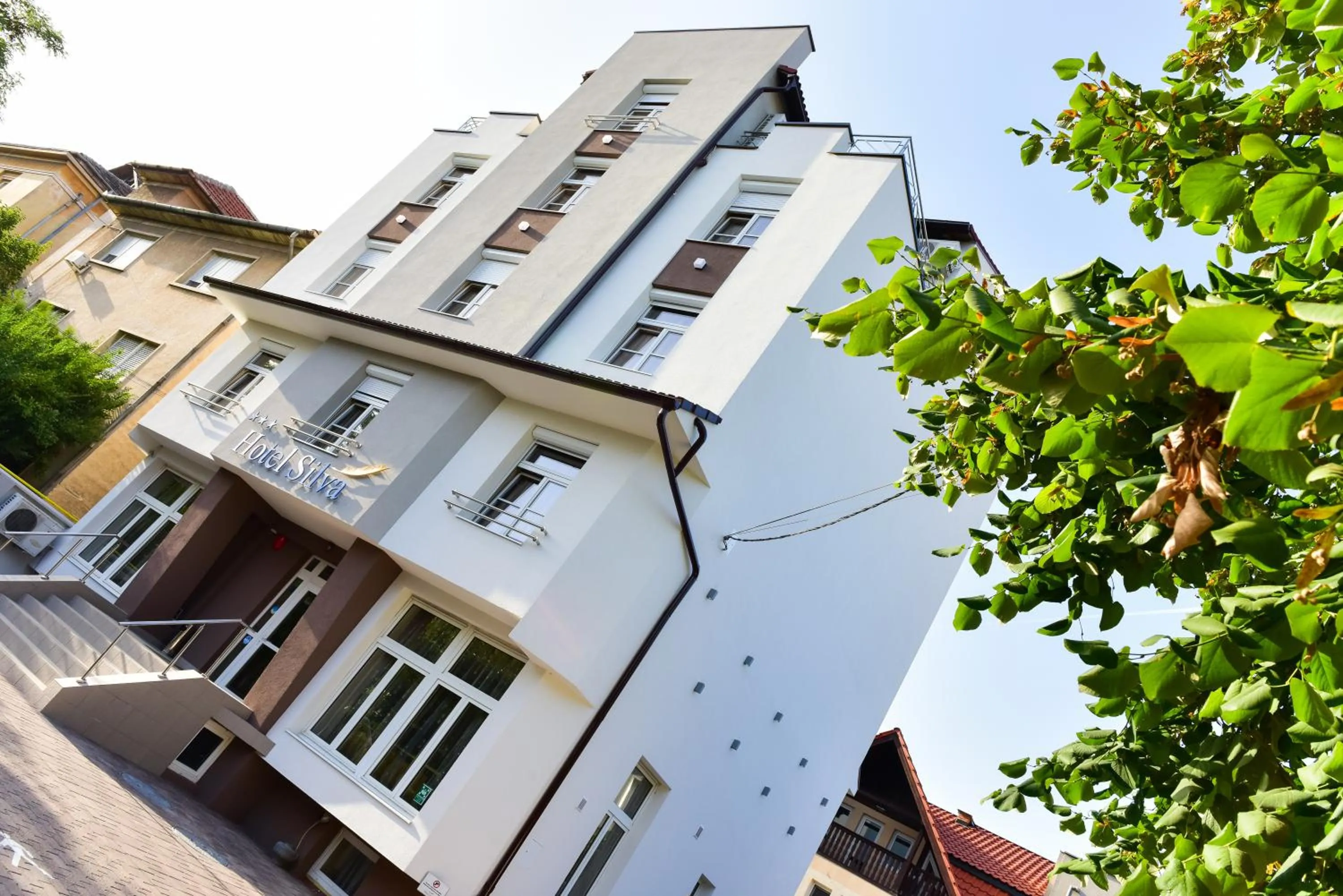 Facade/entrance in Hotel Silva
