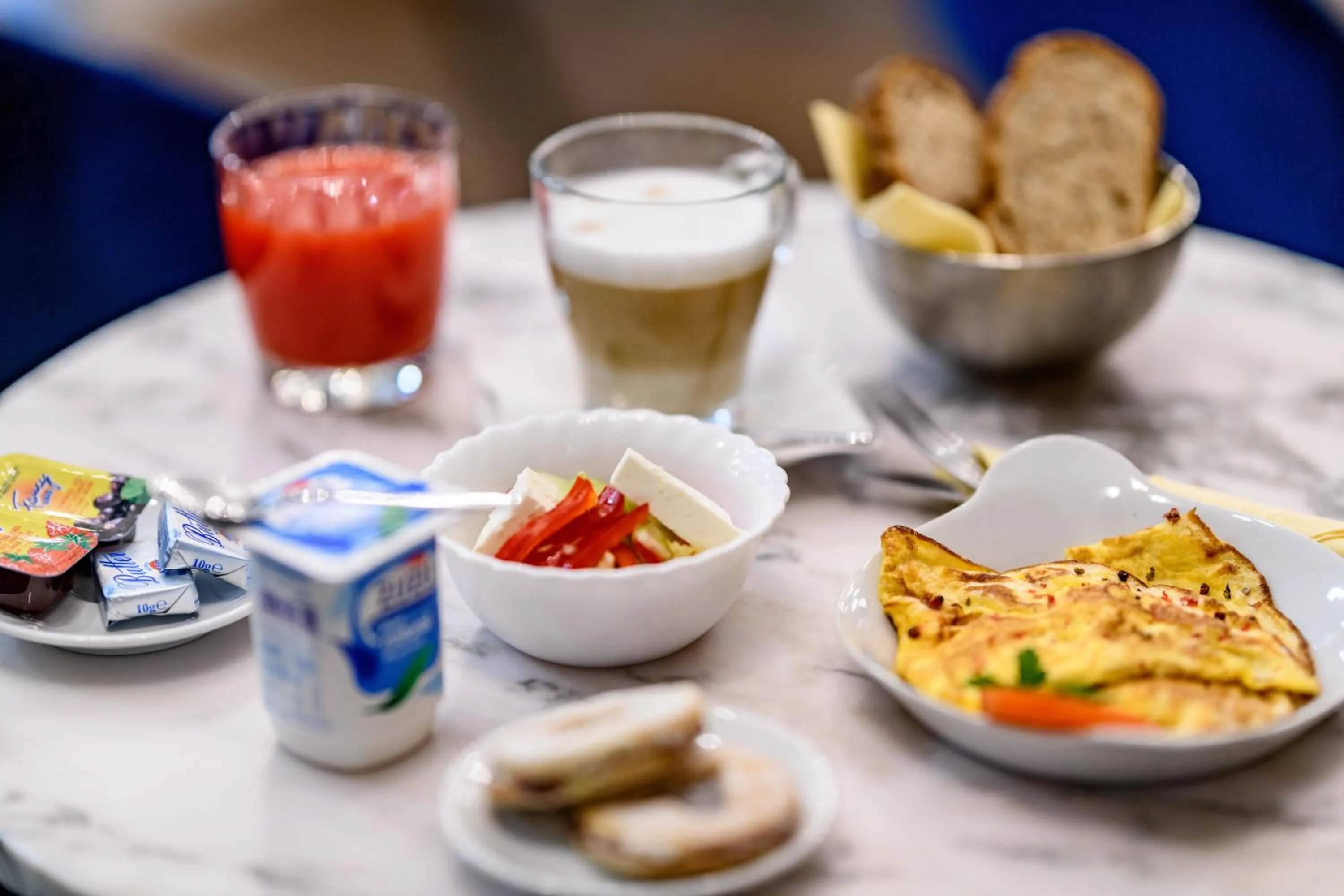 Food close-up in Hotel Silva