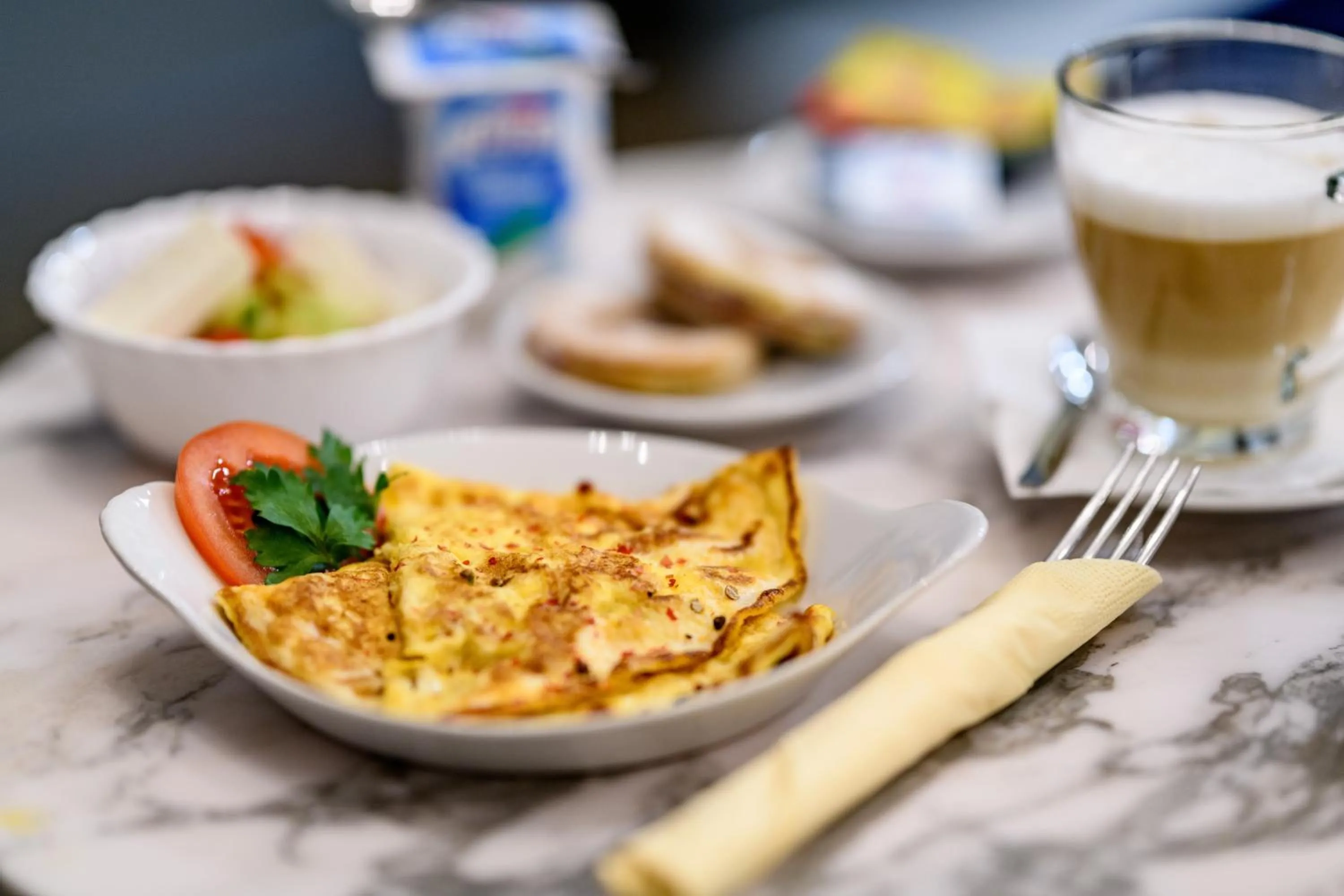 Food close-up in Hotel Silva