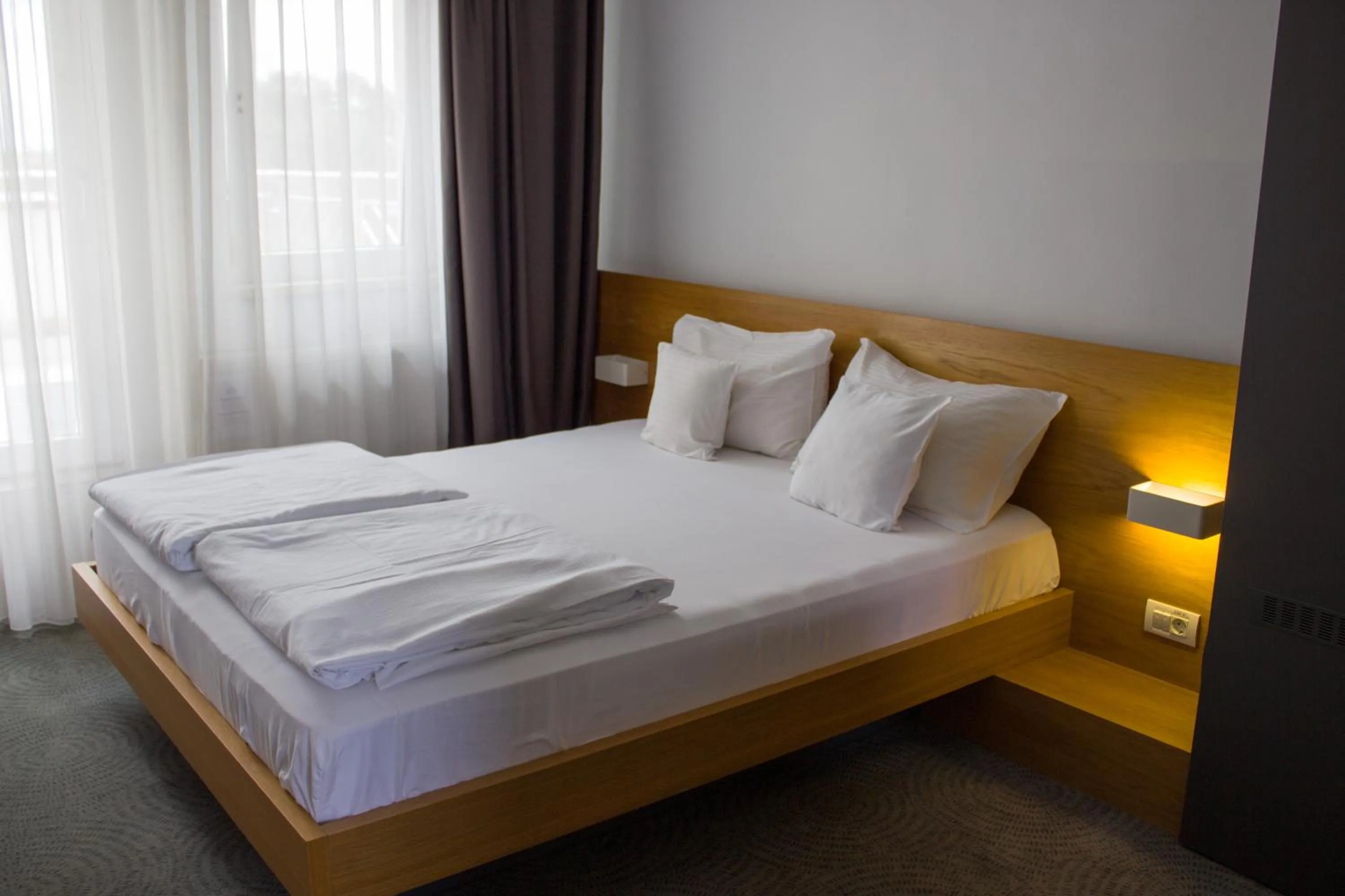 Bed in Hotel Silva